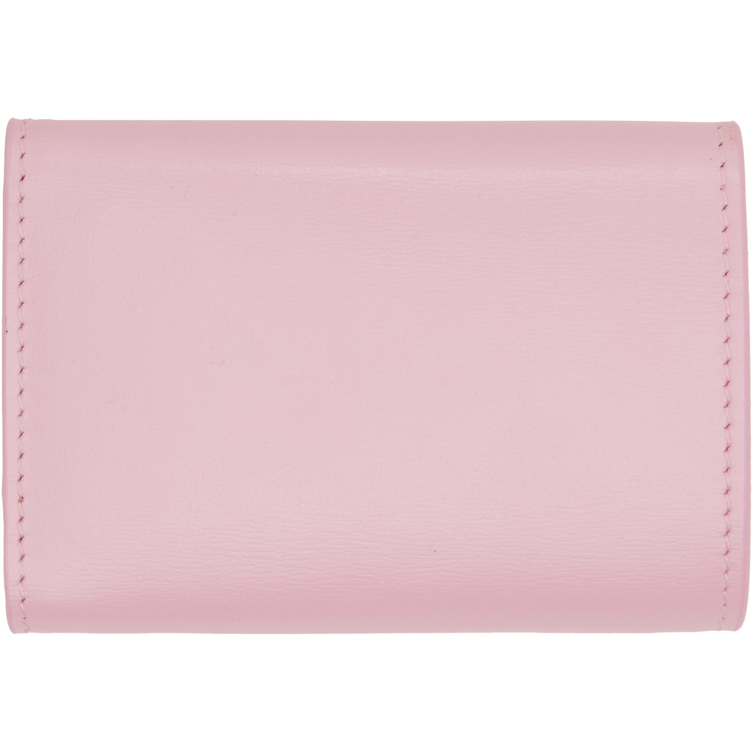  Jil Sander Pink Leather Baby Wallet 