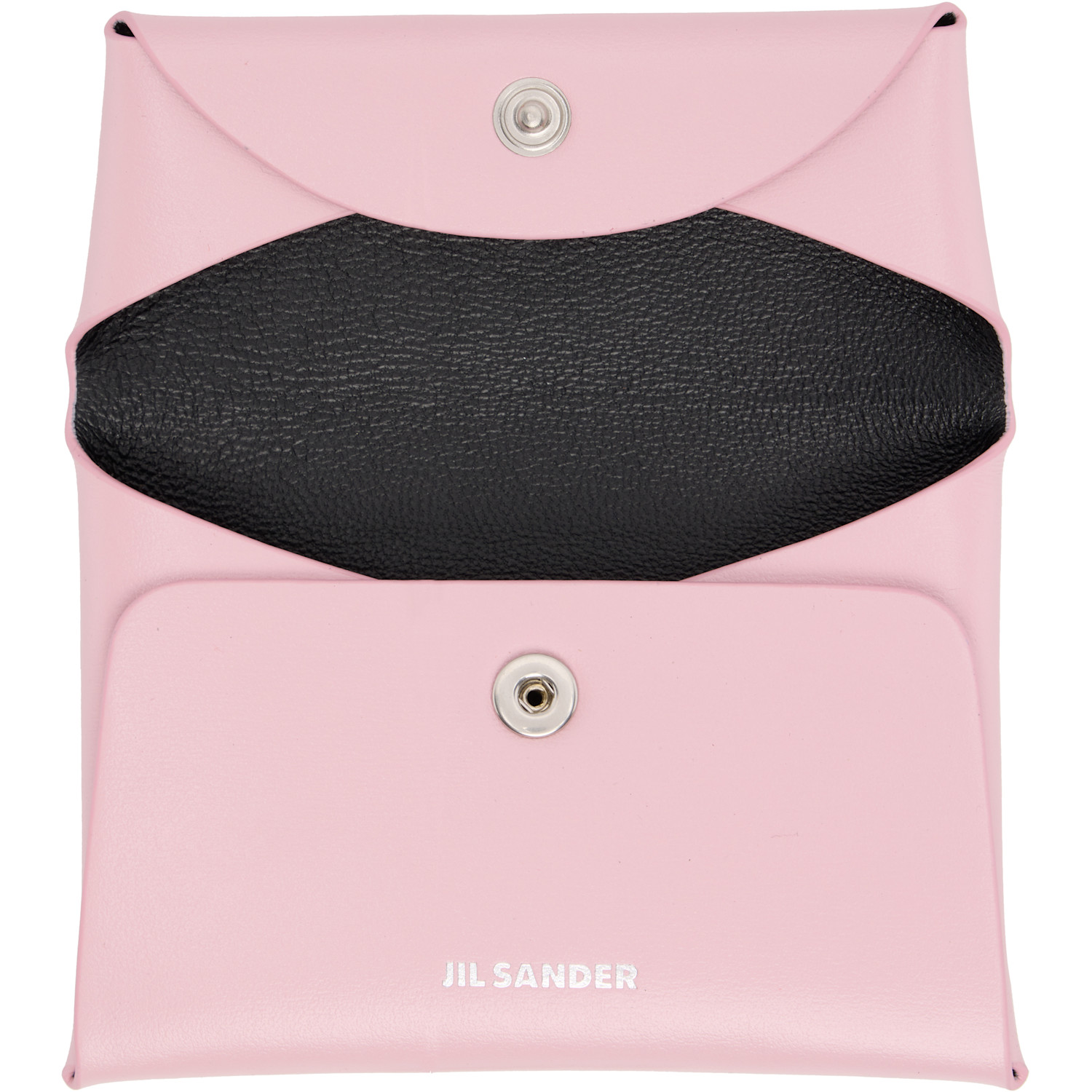  Jil Sander Pink Folded Coin Pouch 