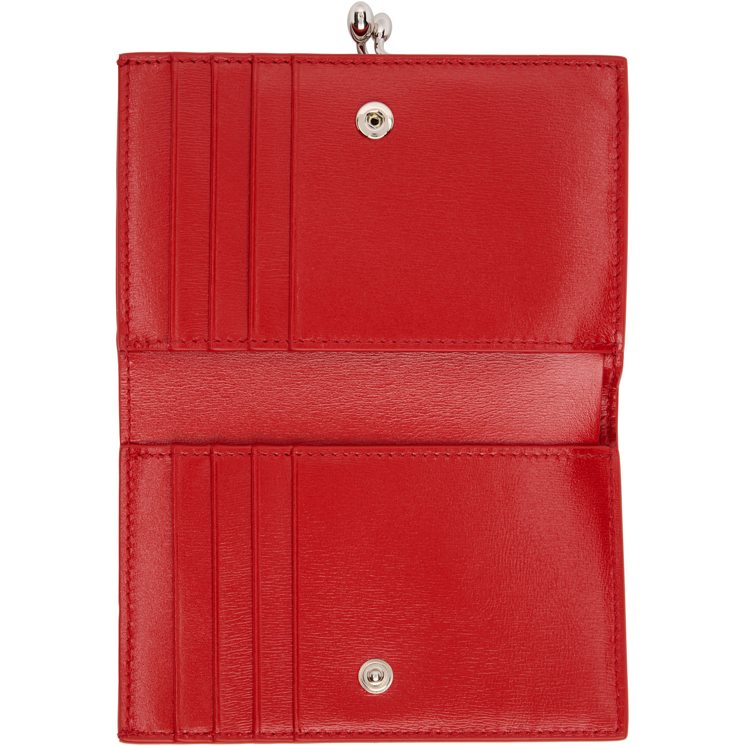  Jil Sander Red Goji Small Wallet 