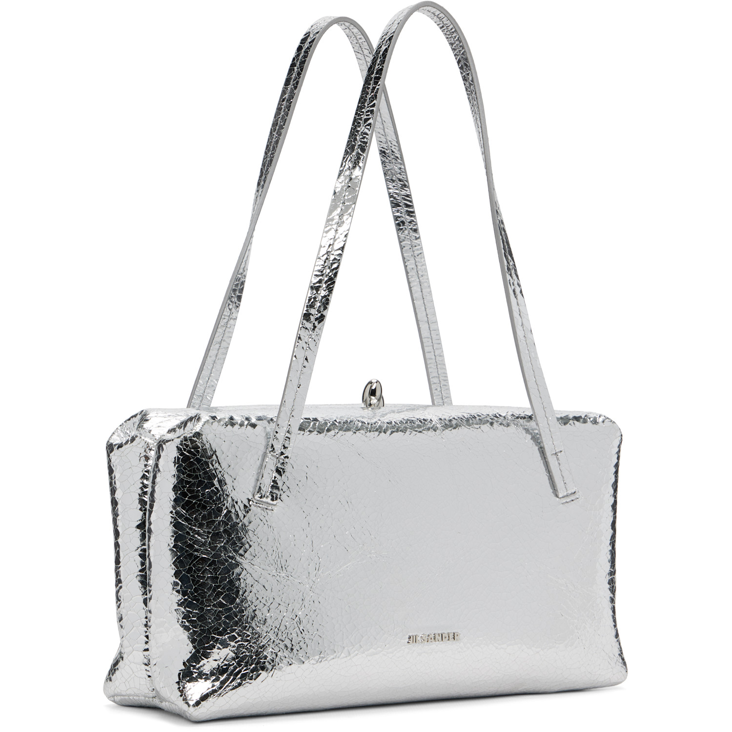  Jil Sander Silver Goji Pillow Small Bag 