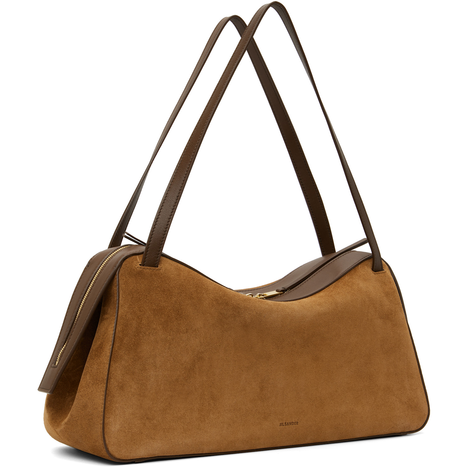  Jil Sander Brown Dune Medium Bag 