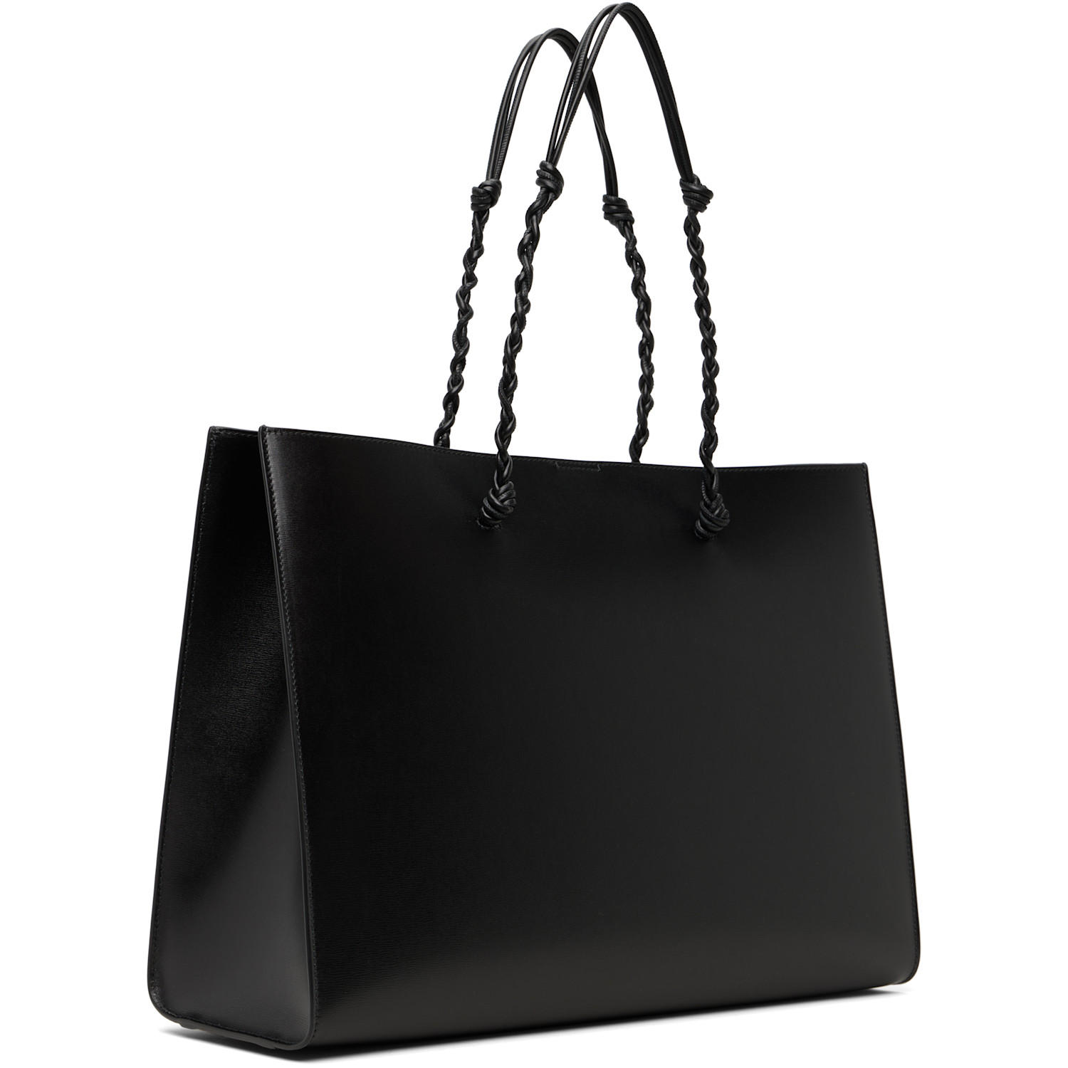  Jil Sander Black Tangle Tote 