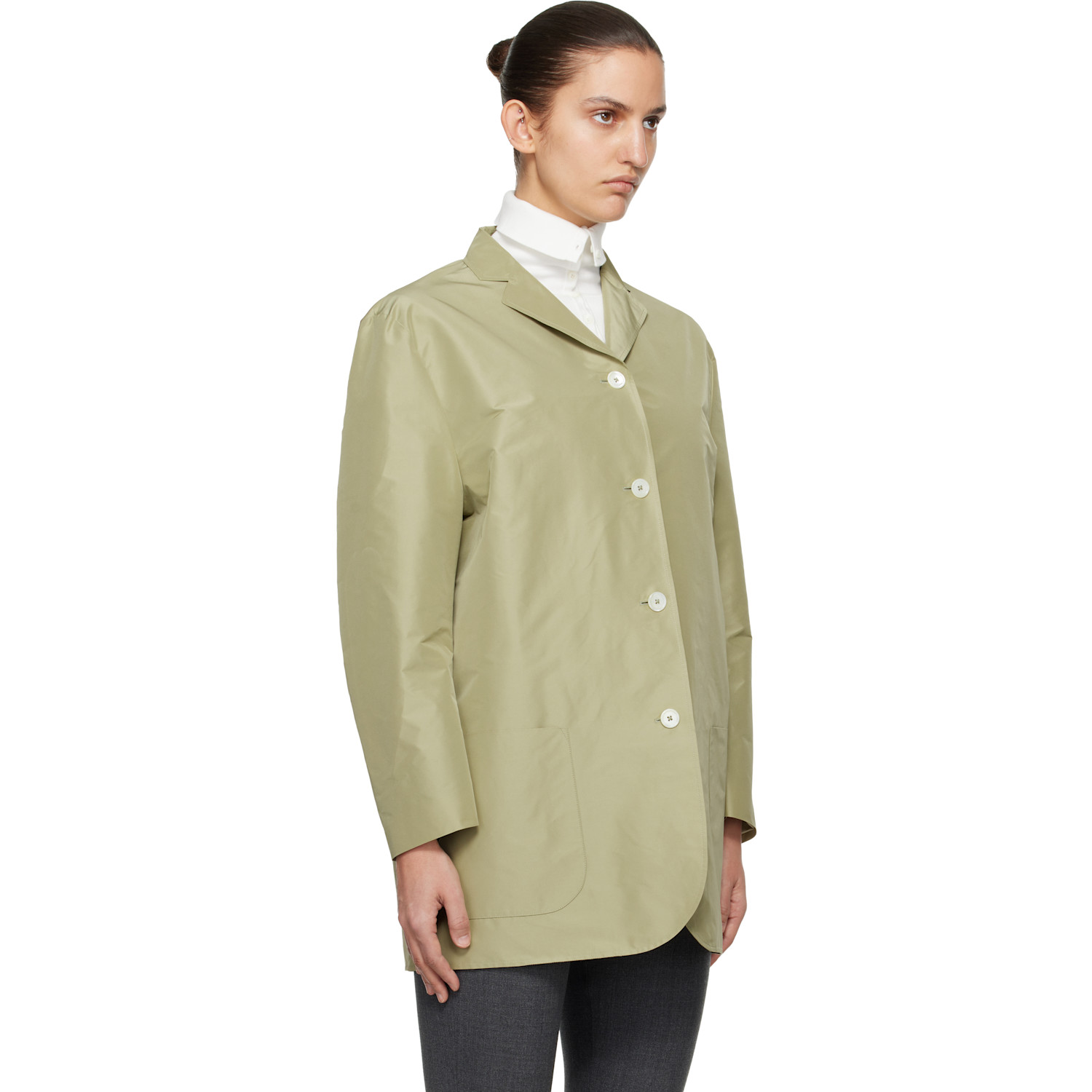  Jil Sander Green Sports Jacket 