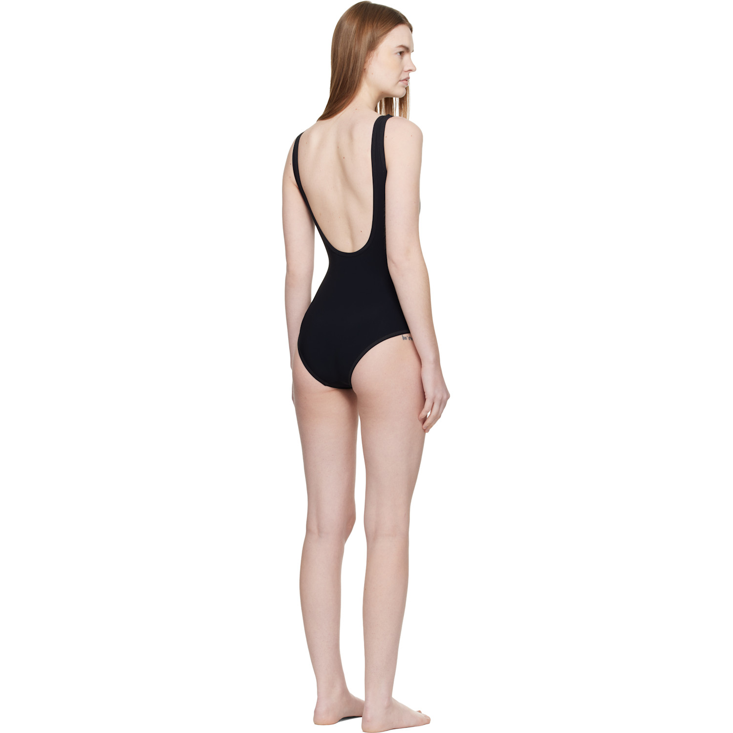  Jil Sander Black Jersey Swimsuit 