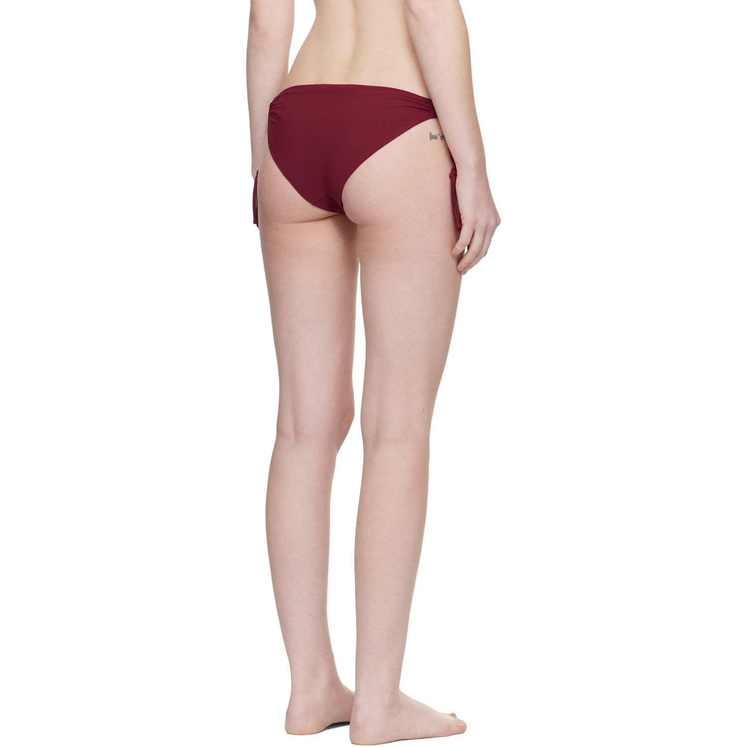  Jil Sander Red Tangle Bikini Bottom 