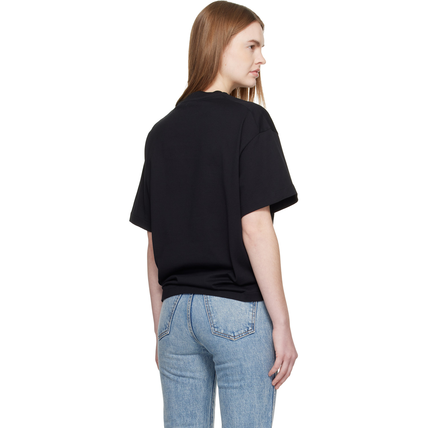  Jil Sander Black Logo T-shirt 