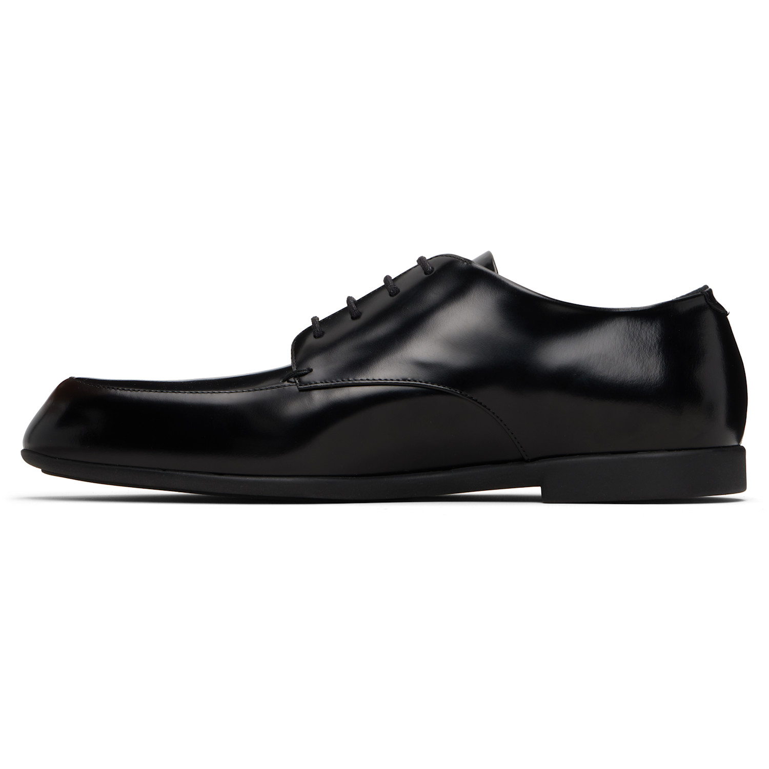  Jil Sander Black Lace-up Derbys 