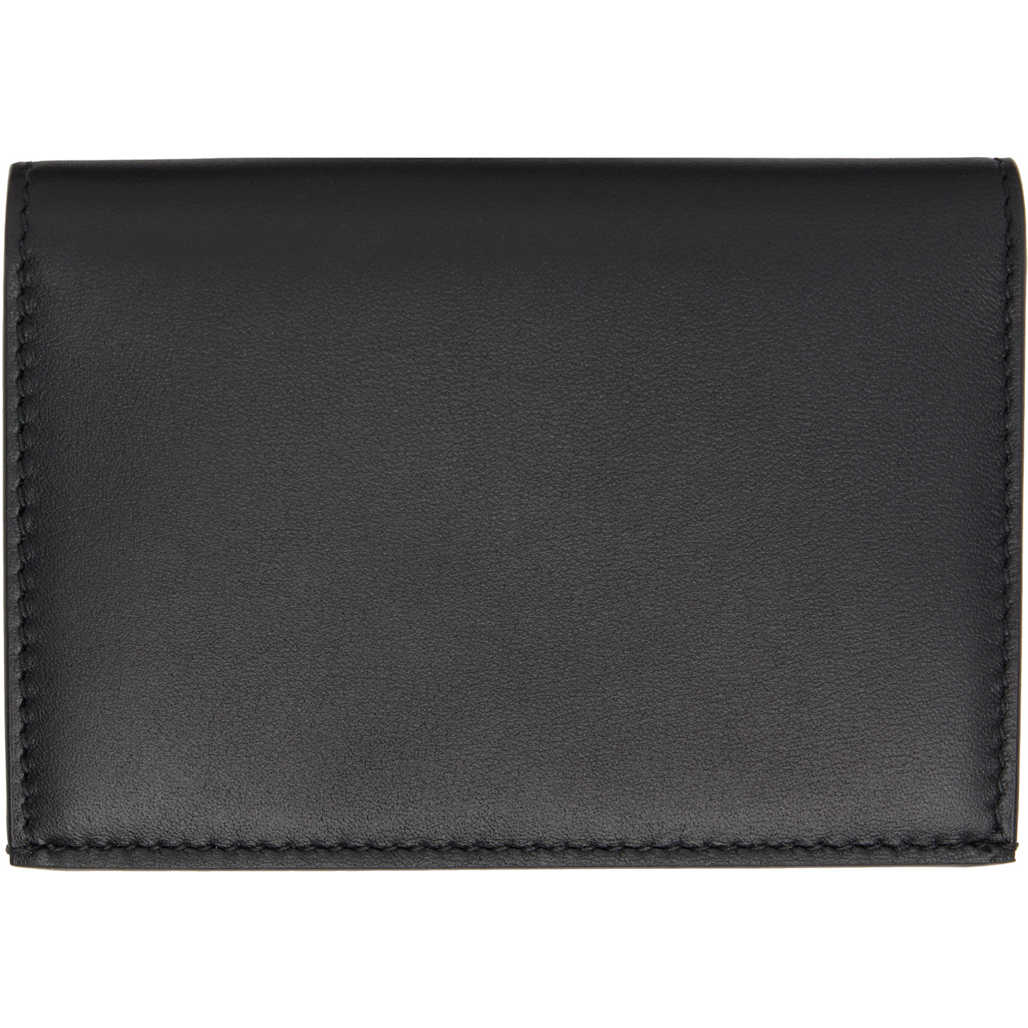  Jil Sander Black Flat Card Holder 