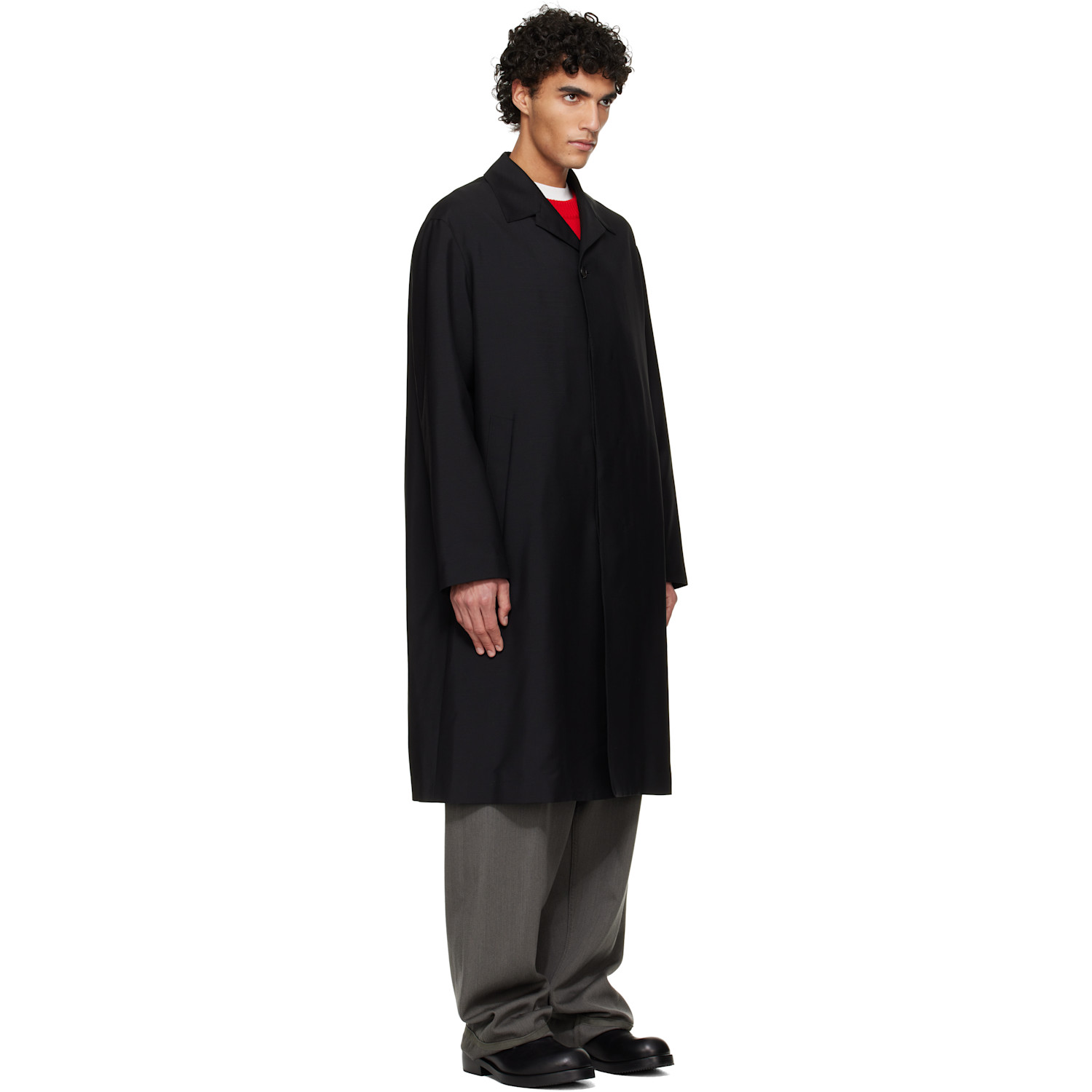  Jil Sander Black Sport Coat 