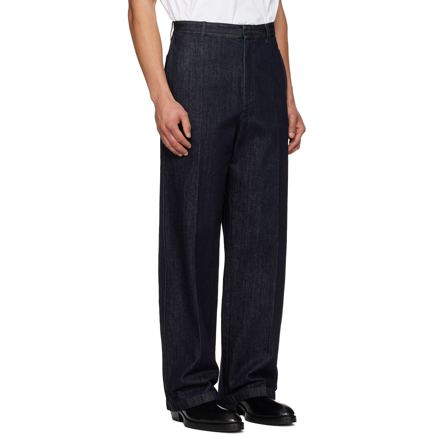  Jil Sander Navy Lightweight Jeans 