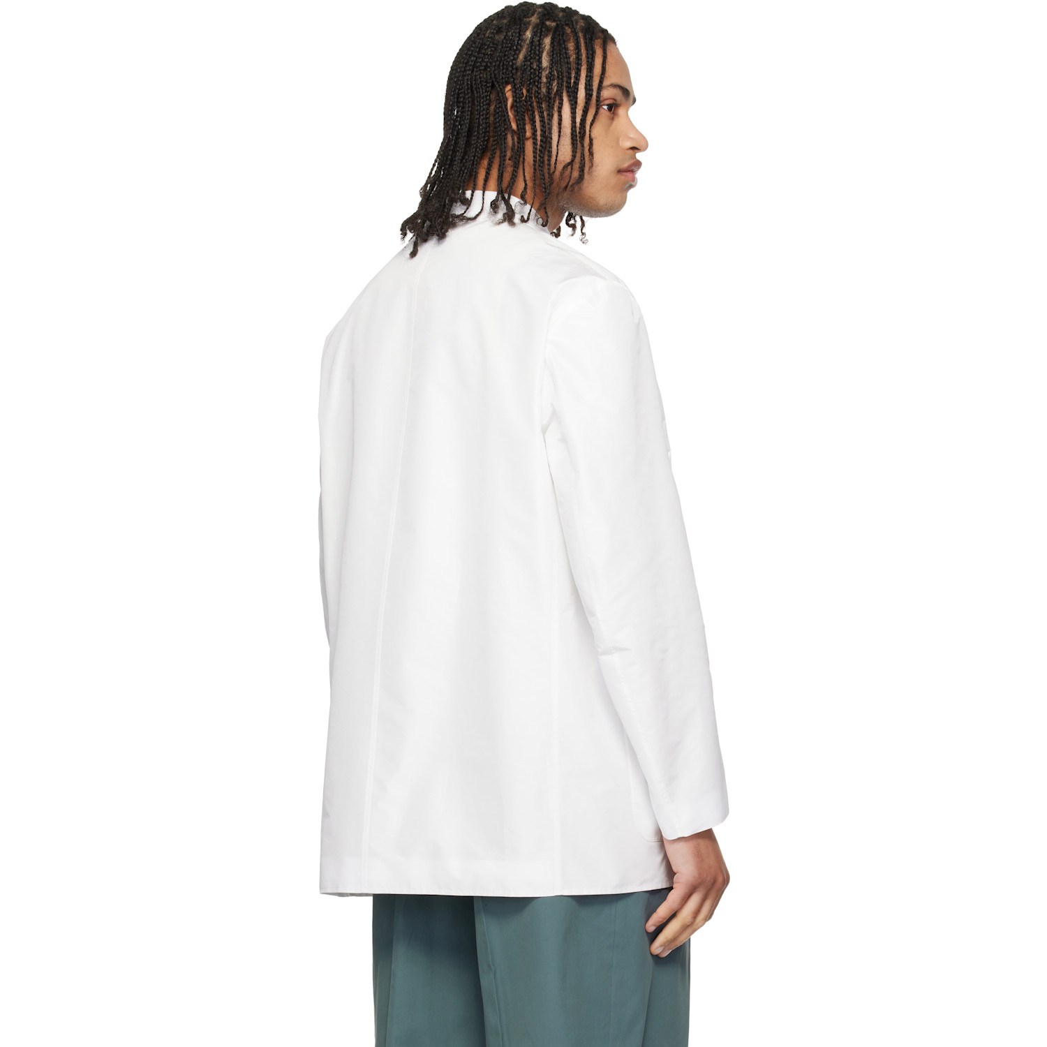  Jil Sander White Sport Jacket 