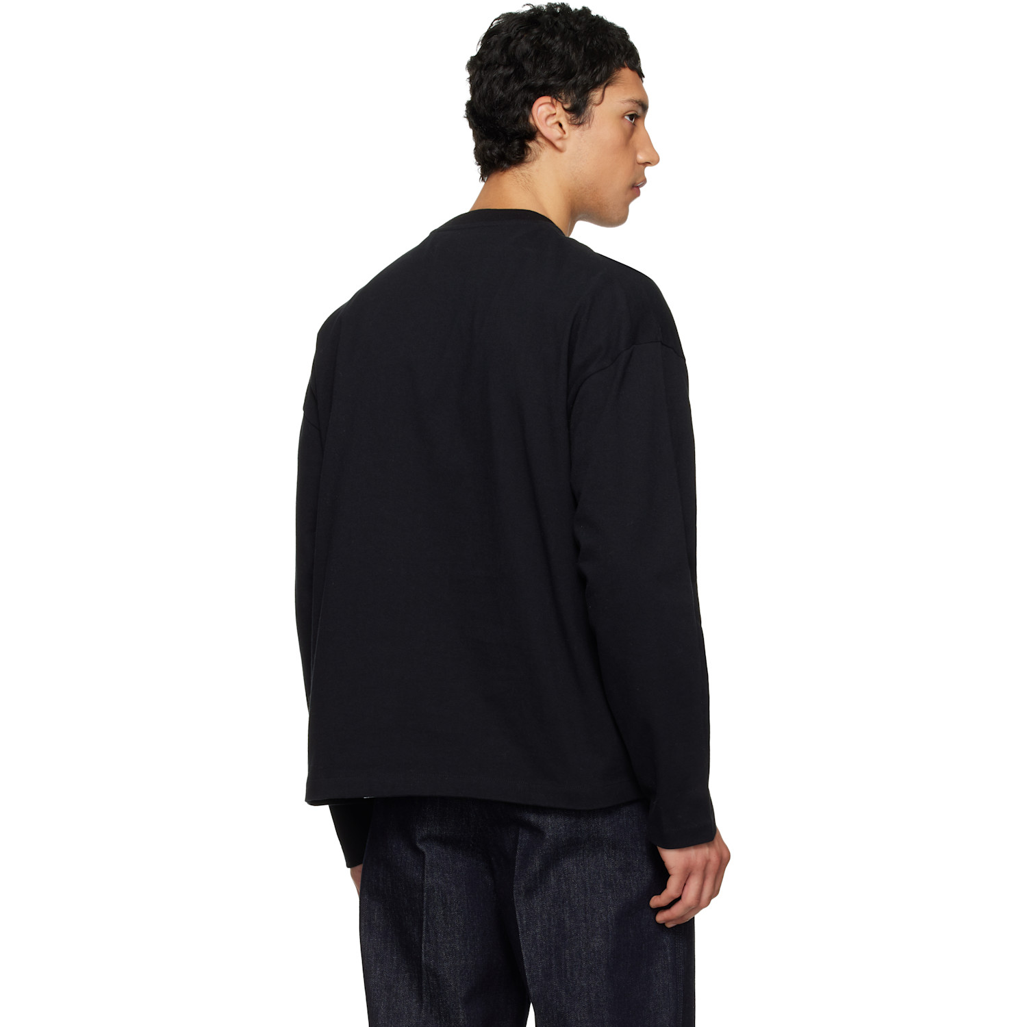  Jil Sander Black Logo T-shirt 