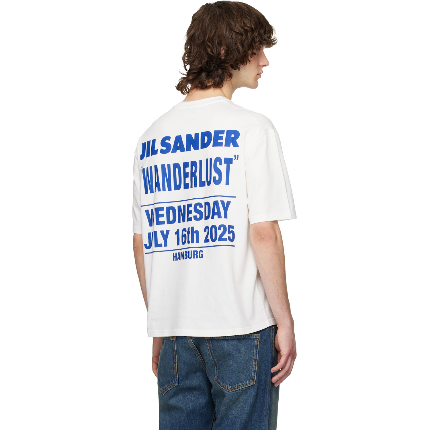  Jil Sander Off-white Printed T-shirt 