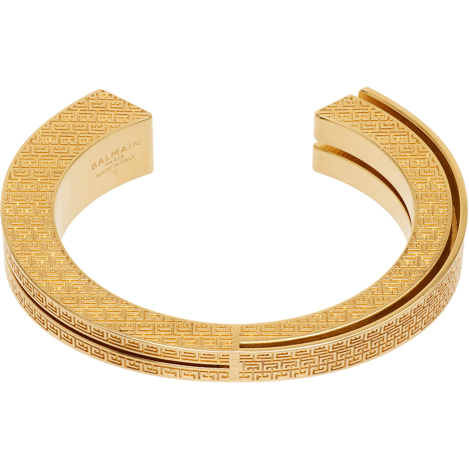  Balmain 3d Pb Bangle Bracelet 