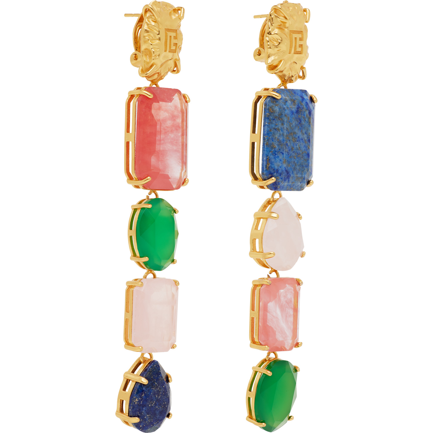  Balmain Stones Earrings 