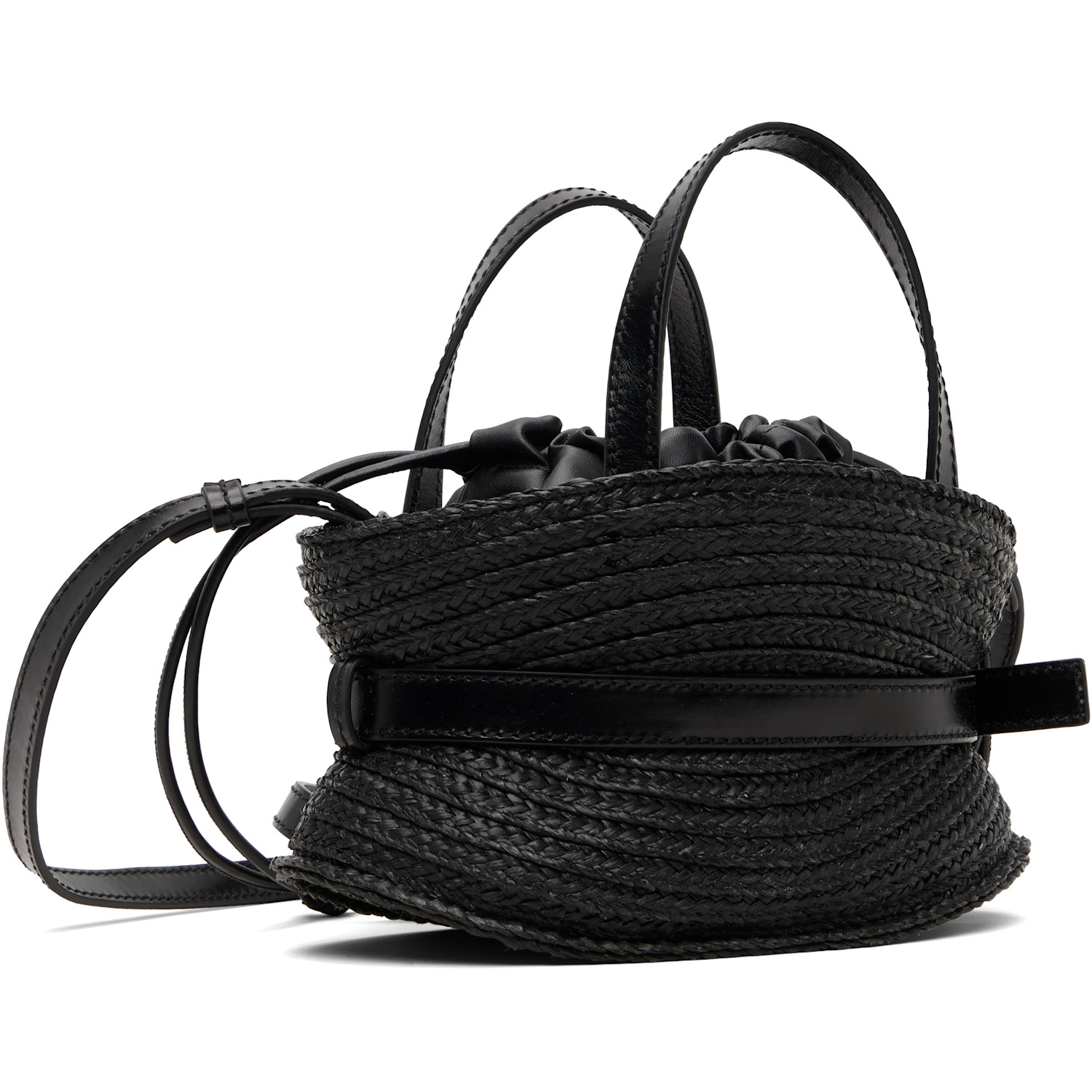  Balmain Black Mini Shuffle Bag 