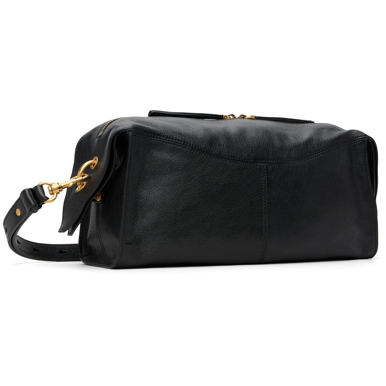 Balmain Black Pulse Shoulder Bag 