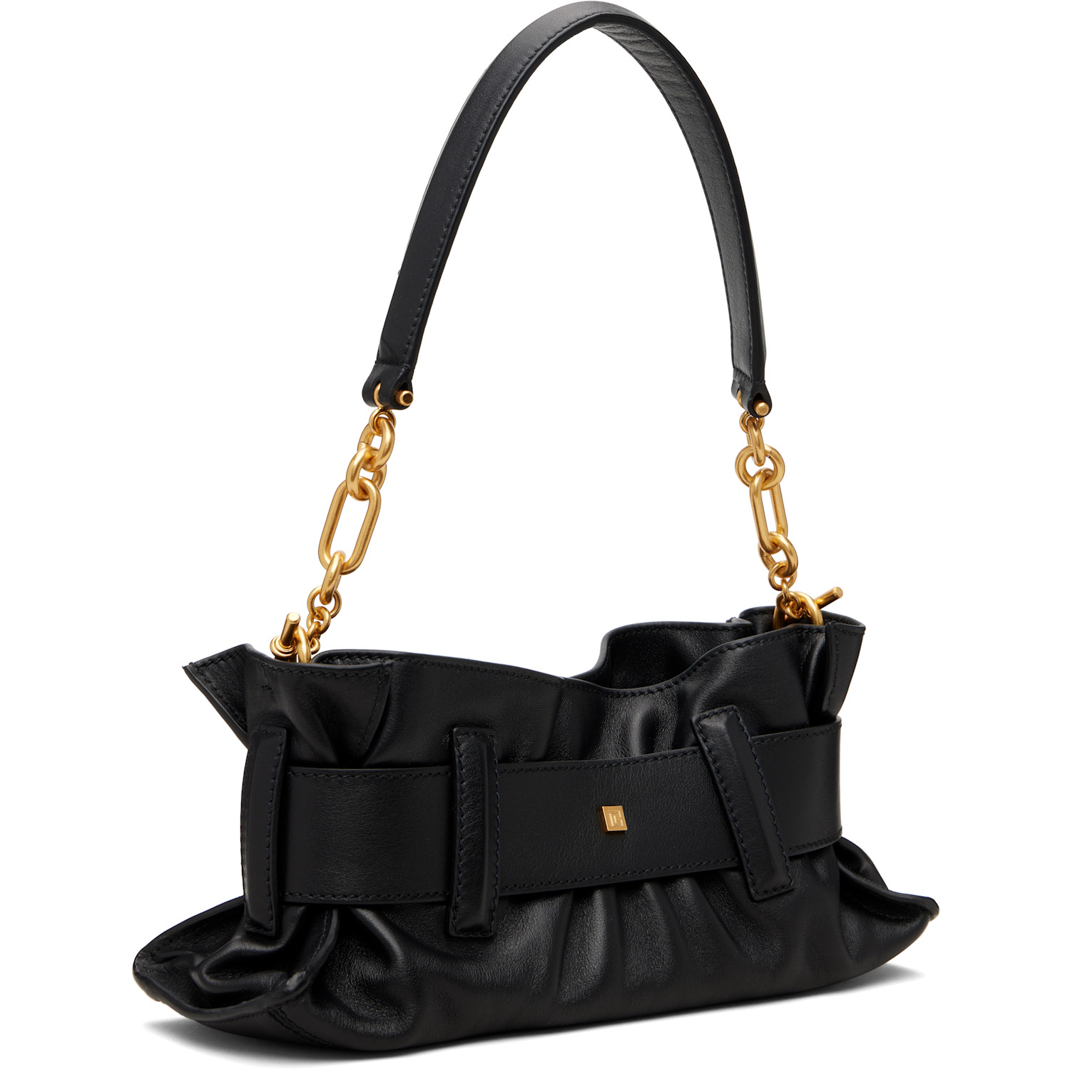  Balmain Black Mini Anthem Shoulder Bag 