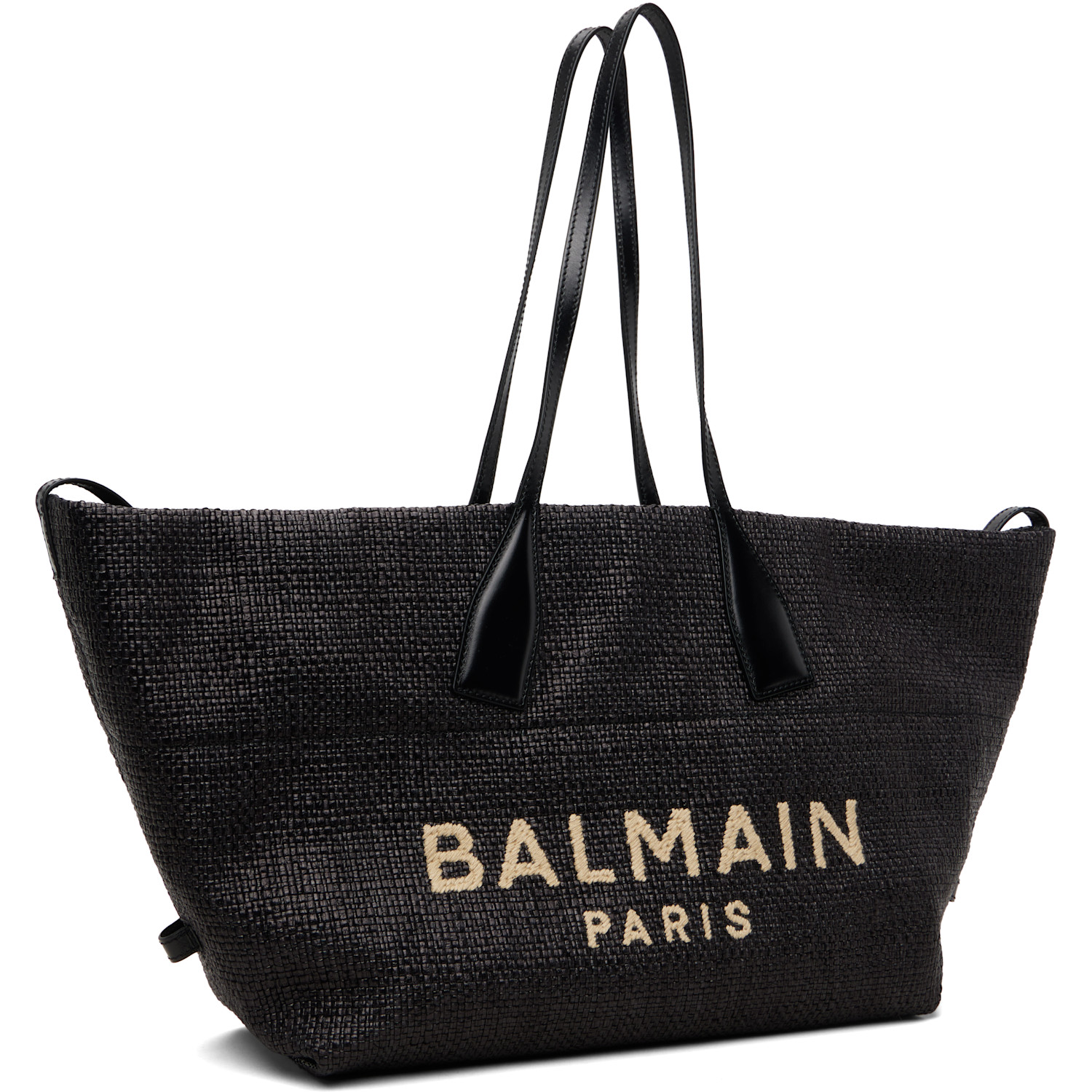  Balmain Black Track Tote 
