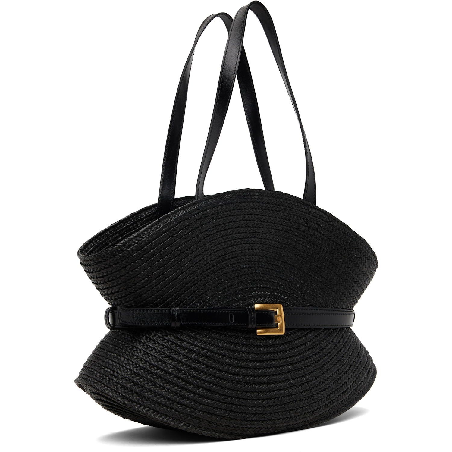  Balmain Black Medium Shuffle Bag 