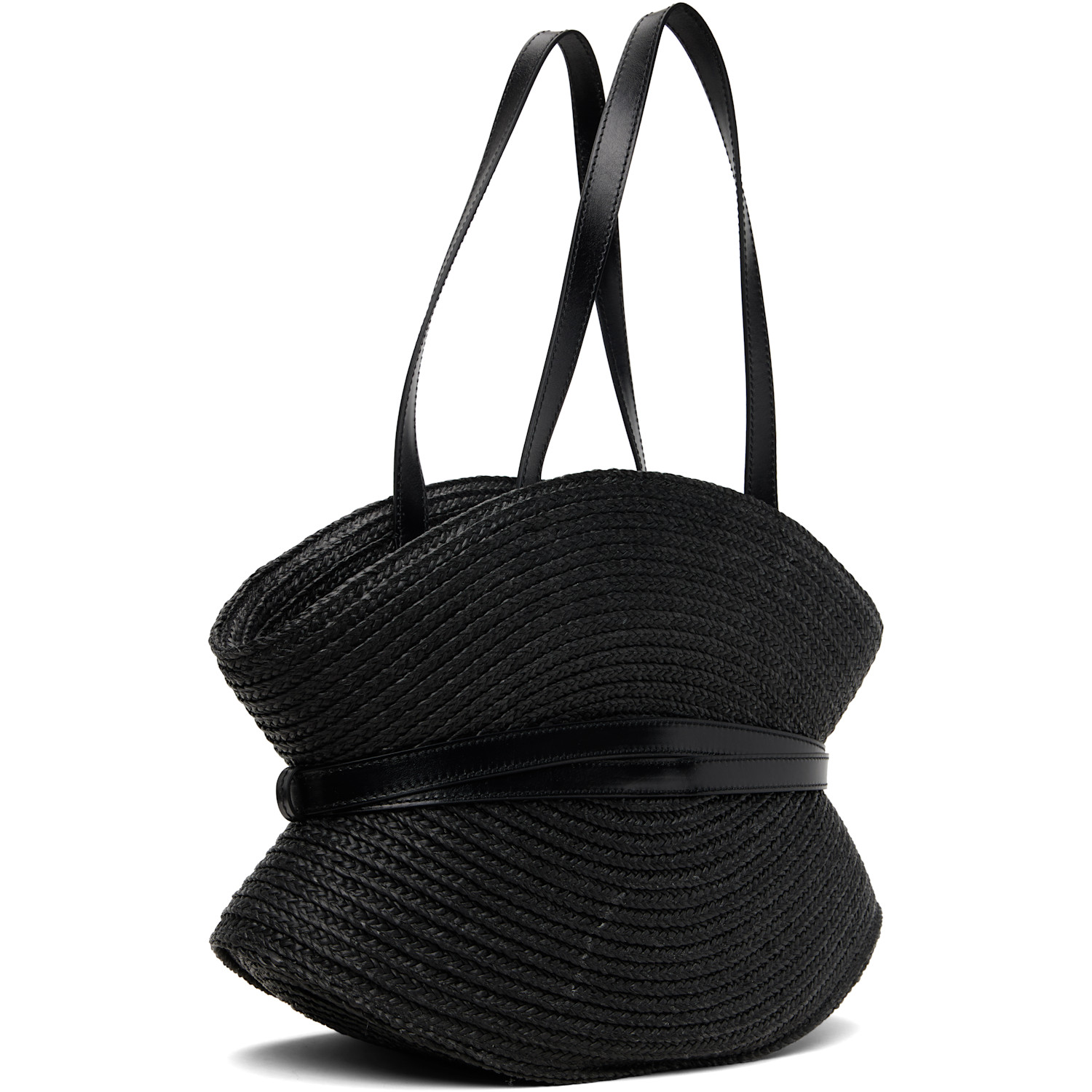  Balmain Black Medium Shuffle Bag 