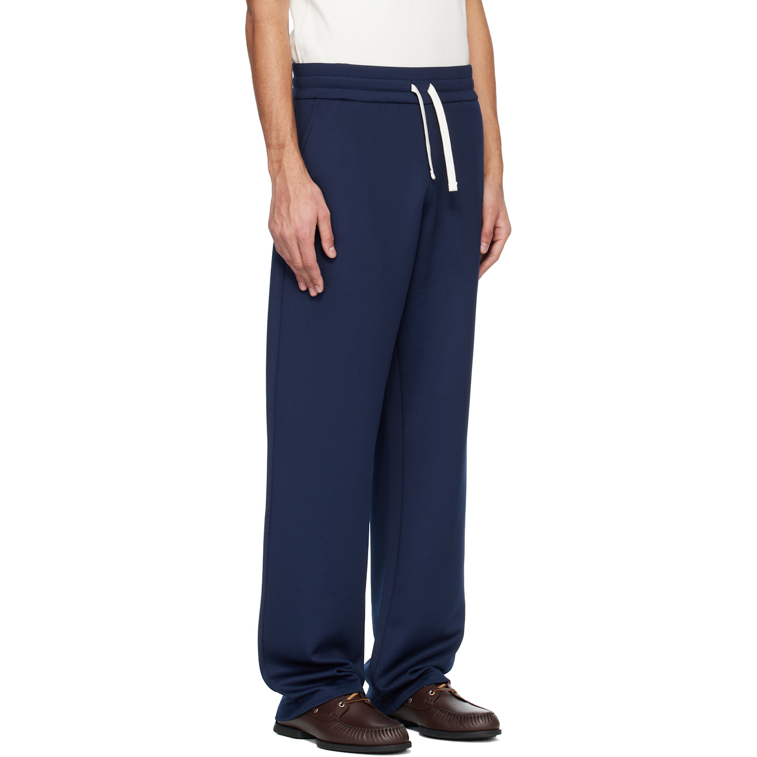  Balmain Navy Signature Sweatpants 