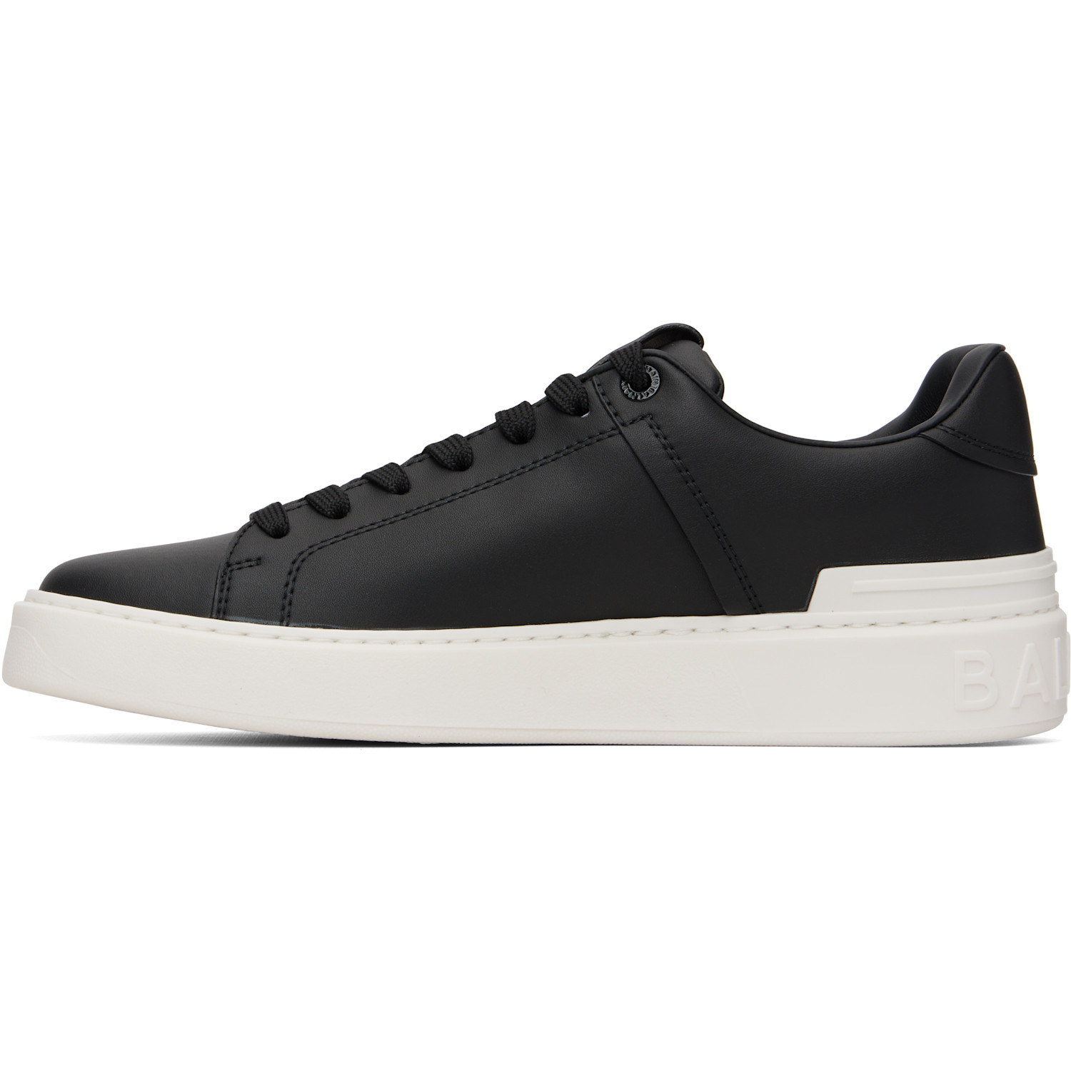  Balmain Black B-court Sneakers 