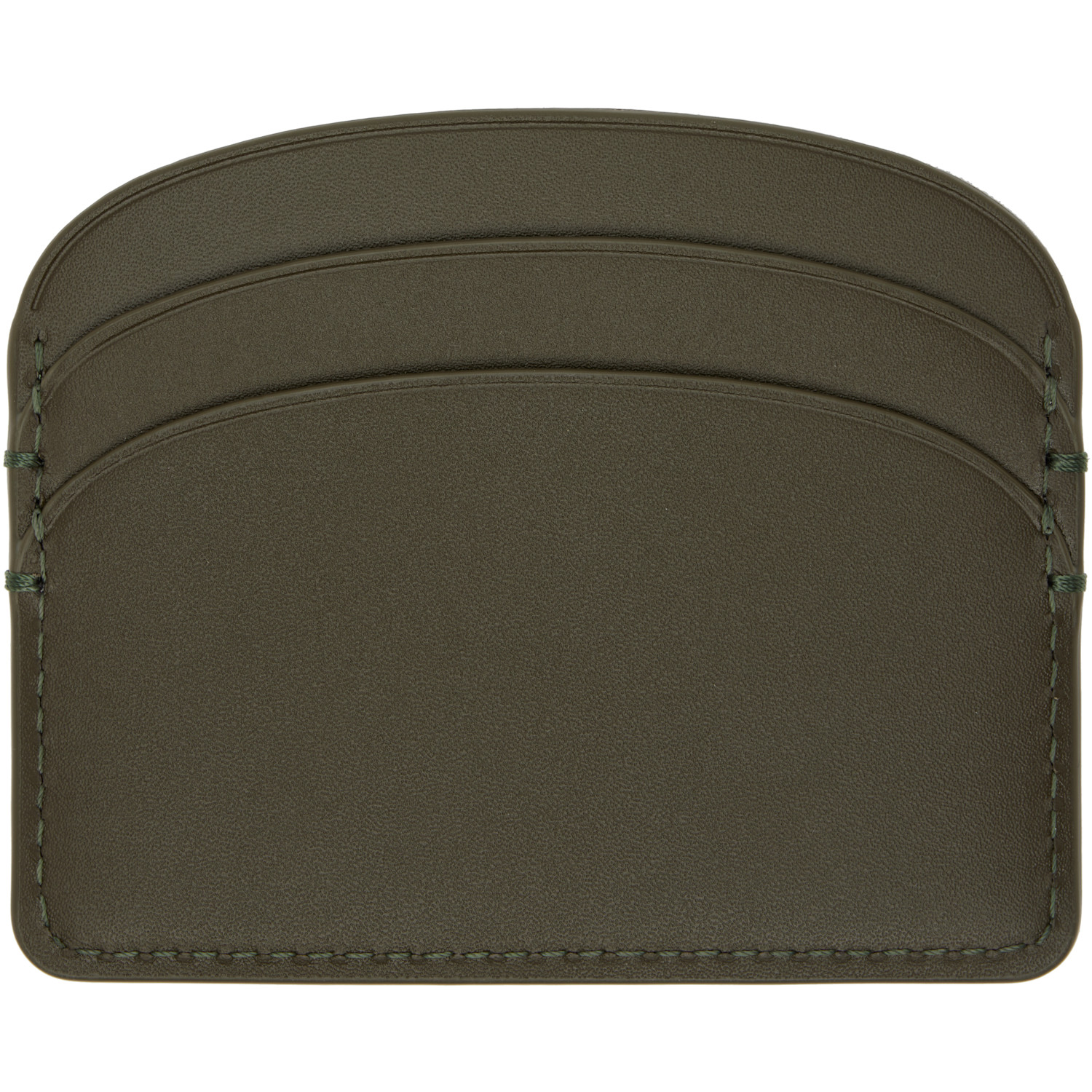  A.p.c. Khaki Demi-lune Card Holder 