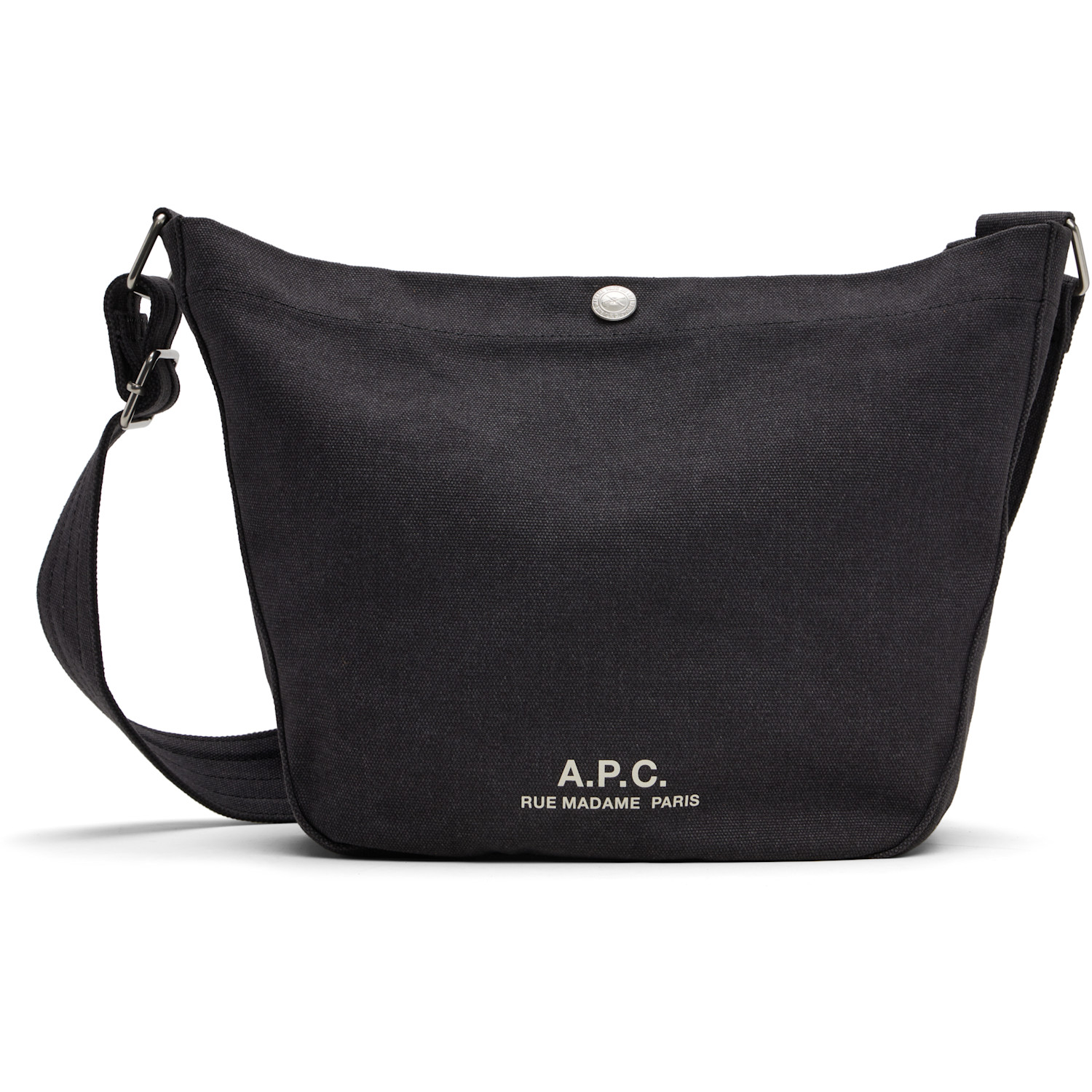 A.P.C. Black Journal Small Satchel
