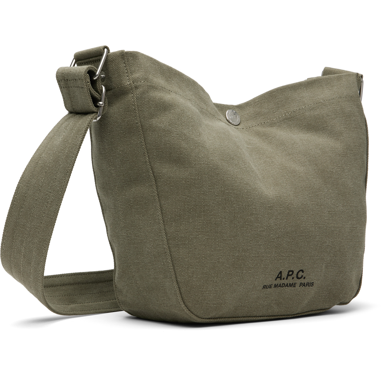  A.p.c. Khaki Journal Small Satchel 