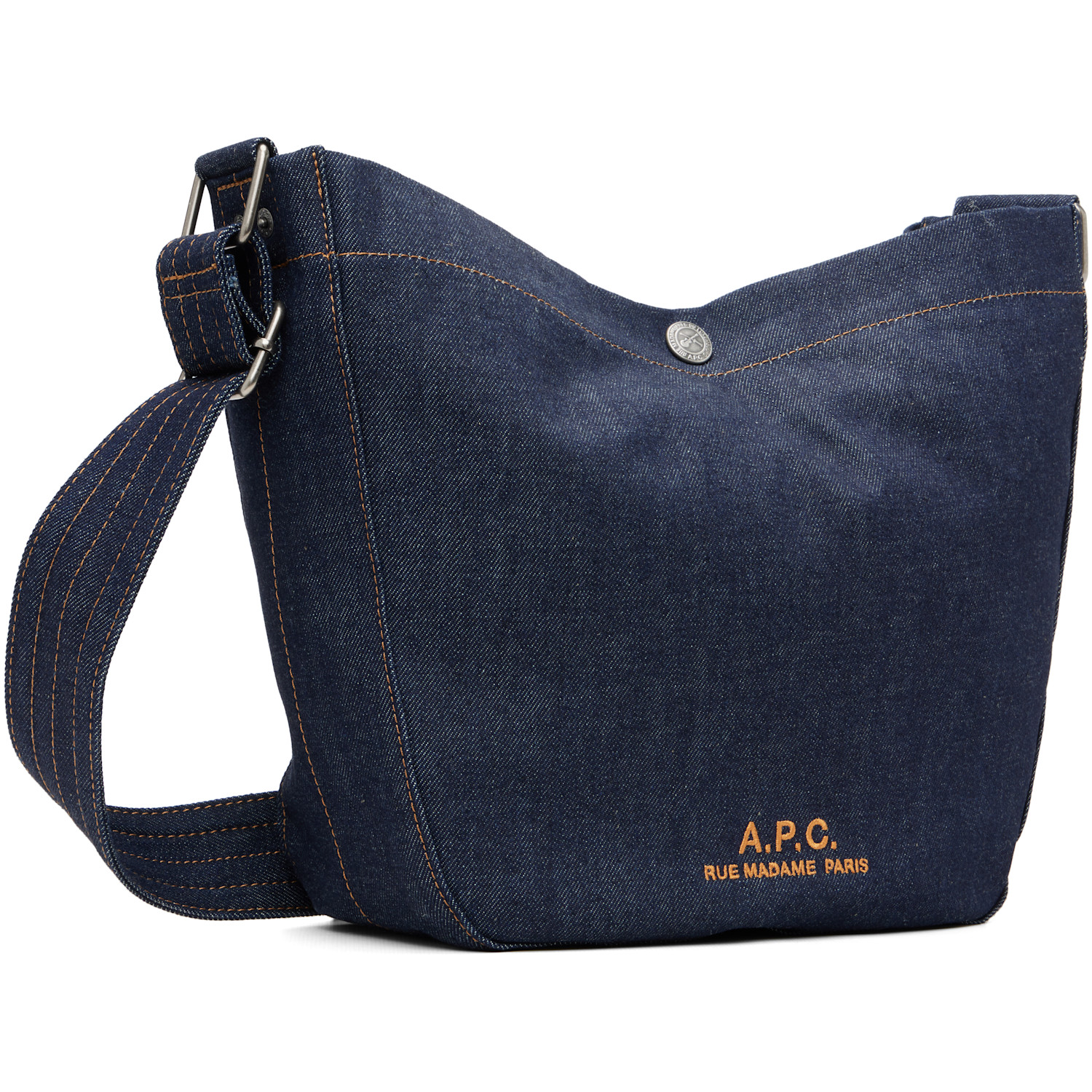  A.p.c. Blue Journal Small Satchel 