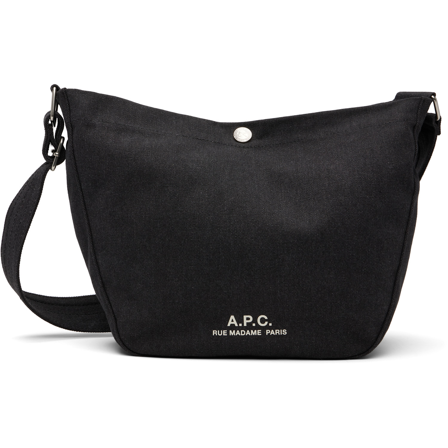 A.P.C. Black Journal Satchel
