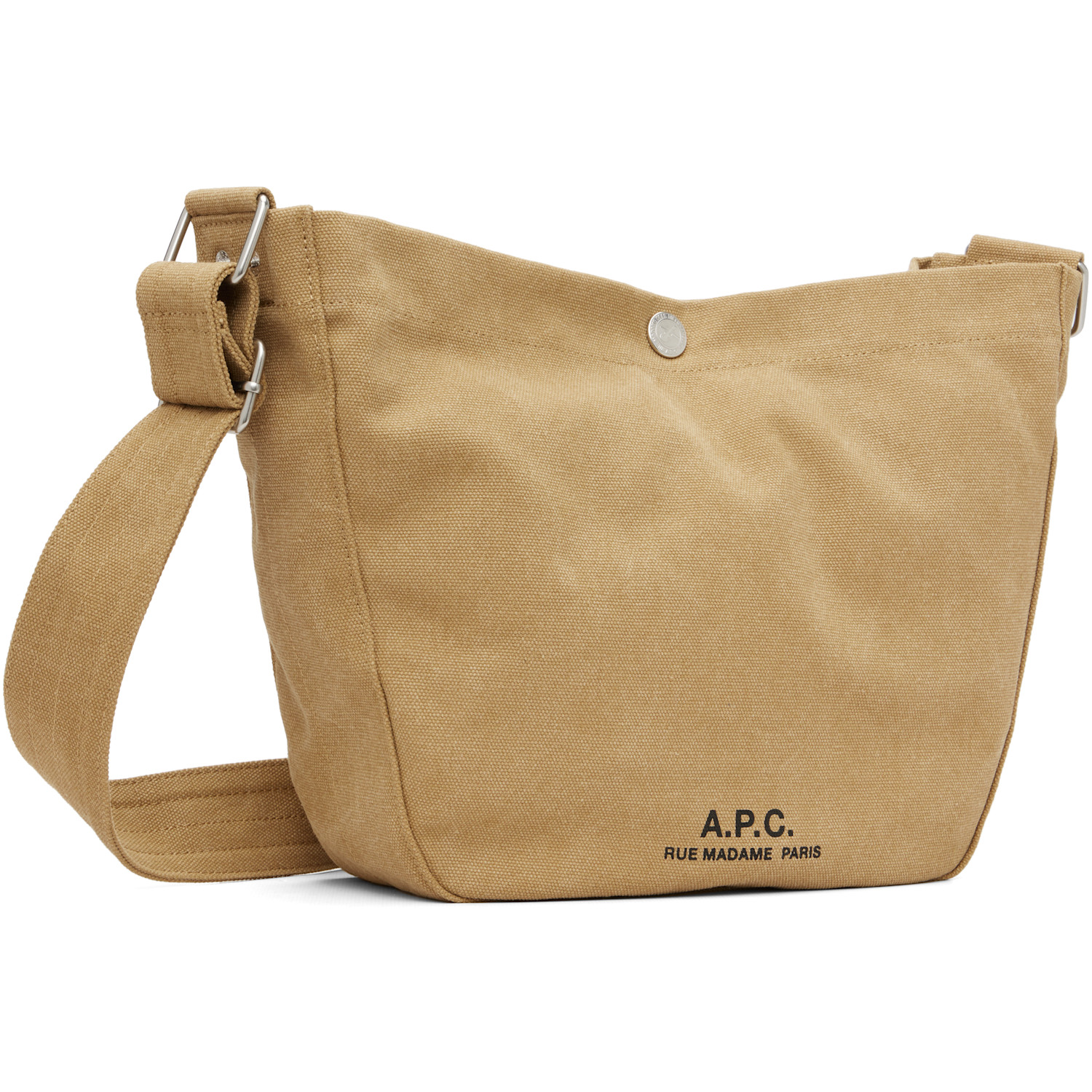  A.p.c. Khaki Journal Small Satchel 