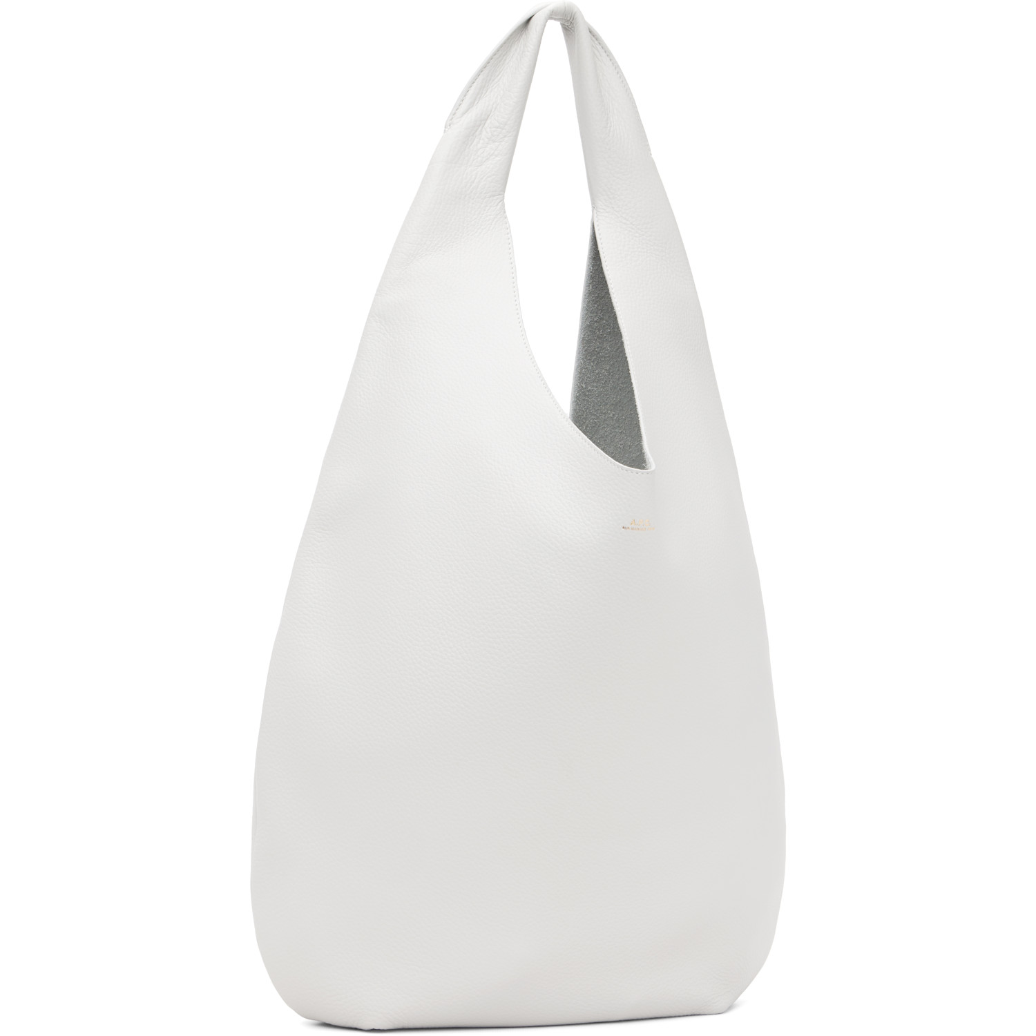  A.p.c. Gray 'le Neige' Bag 