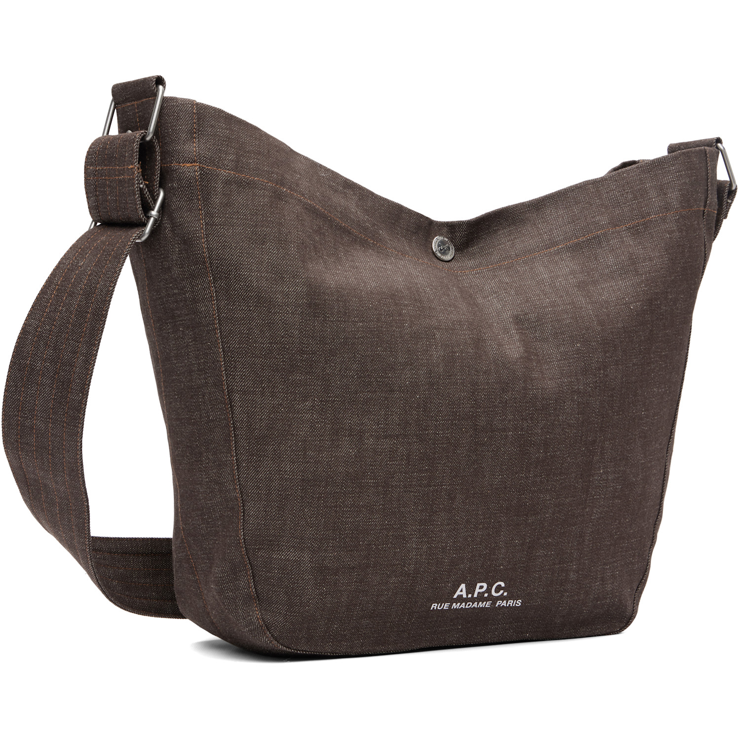  A.p.c. Brown Journal Satchel 