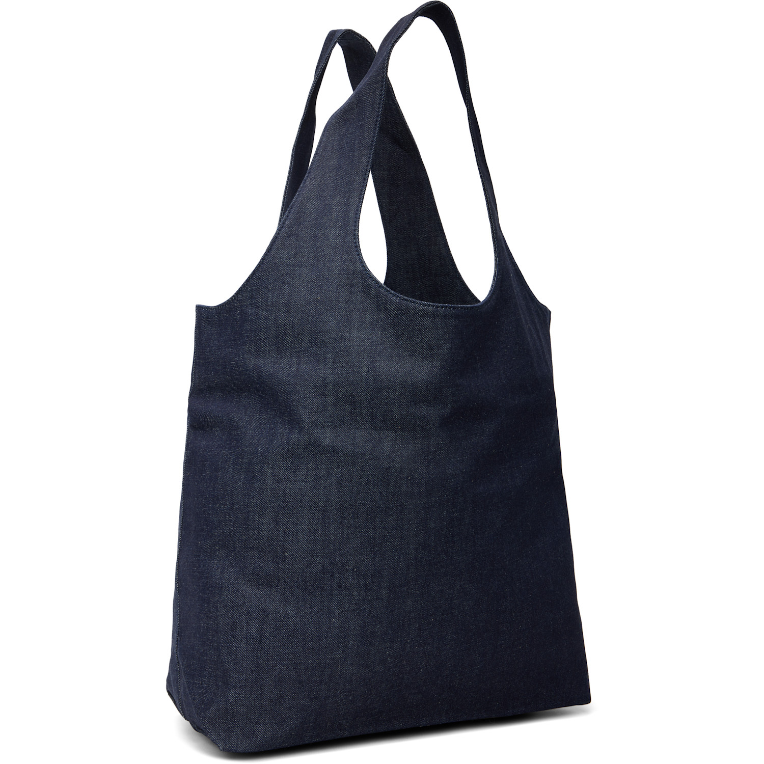  A.p.c. Navy Ninon Denim Tote 