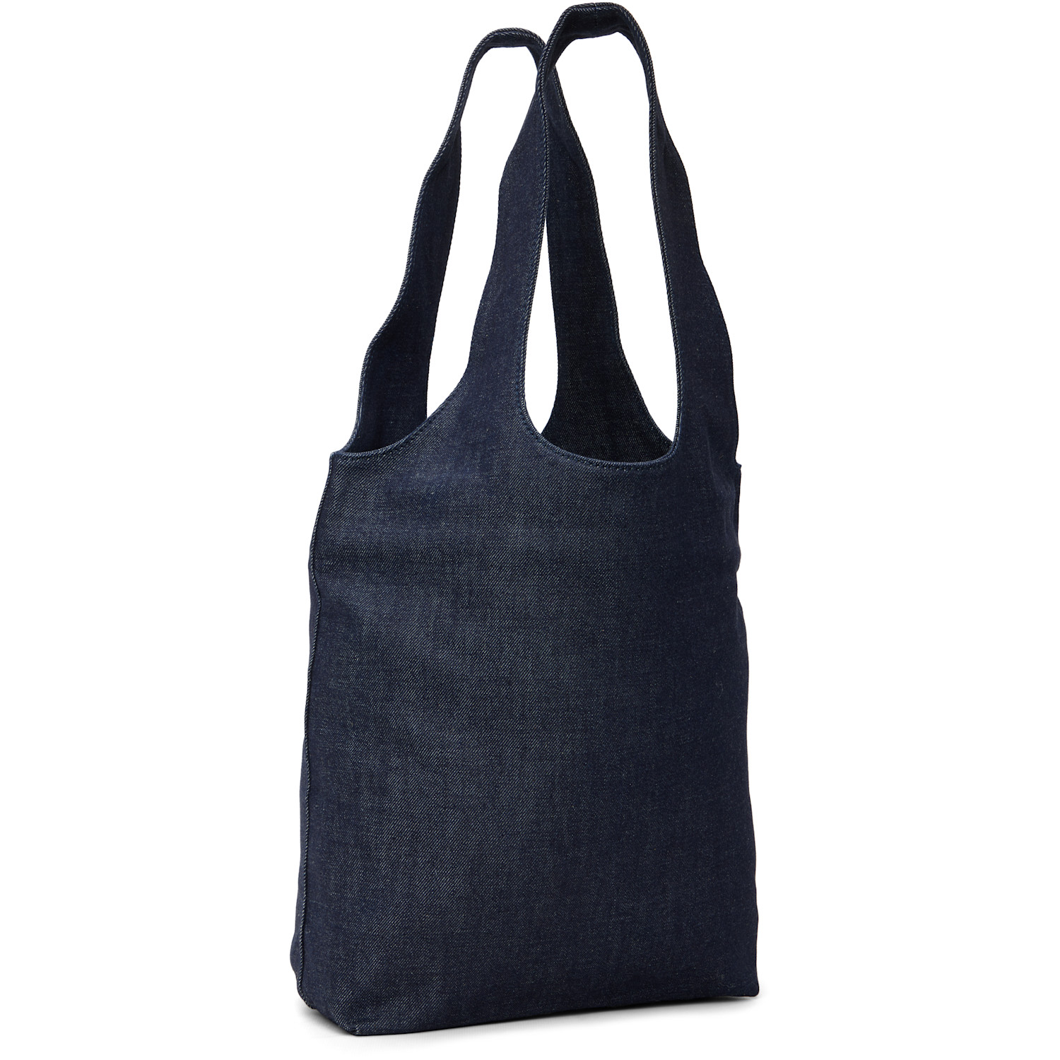  A.p.c. Navy Ninon Small Denim Tote 