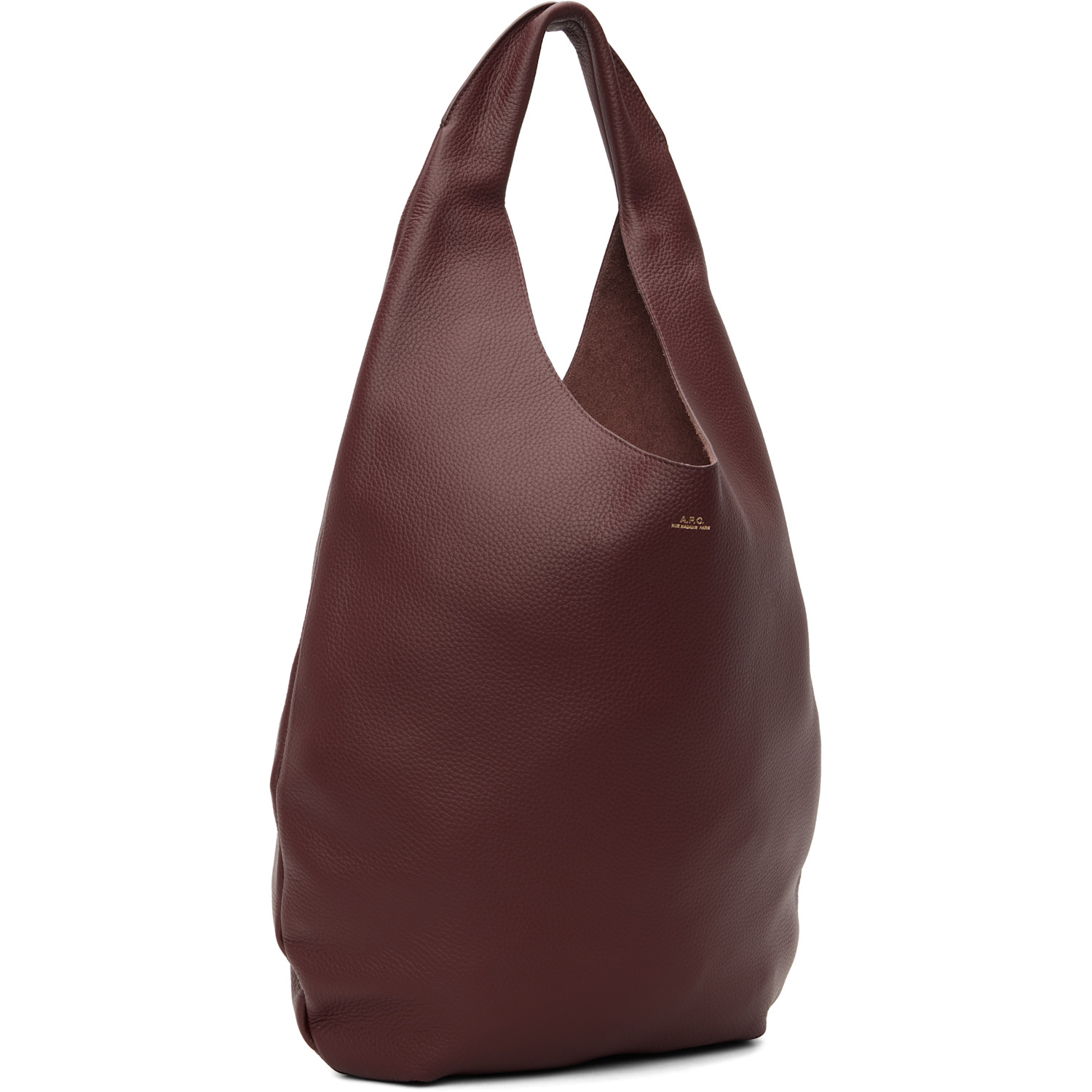  A.p.c. Burgundy 'le Neige' Bag 