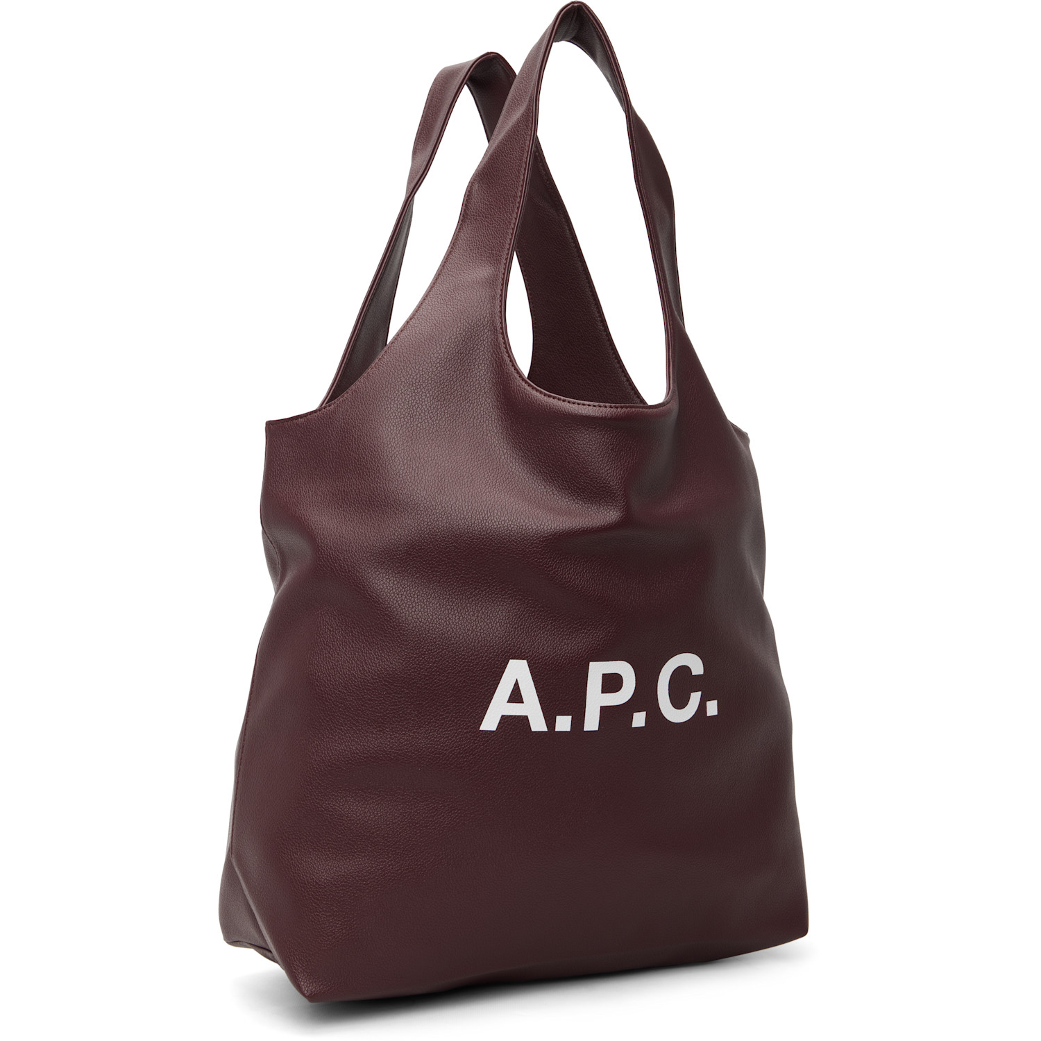  A.p.c. Burgundy Ninon Tote 