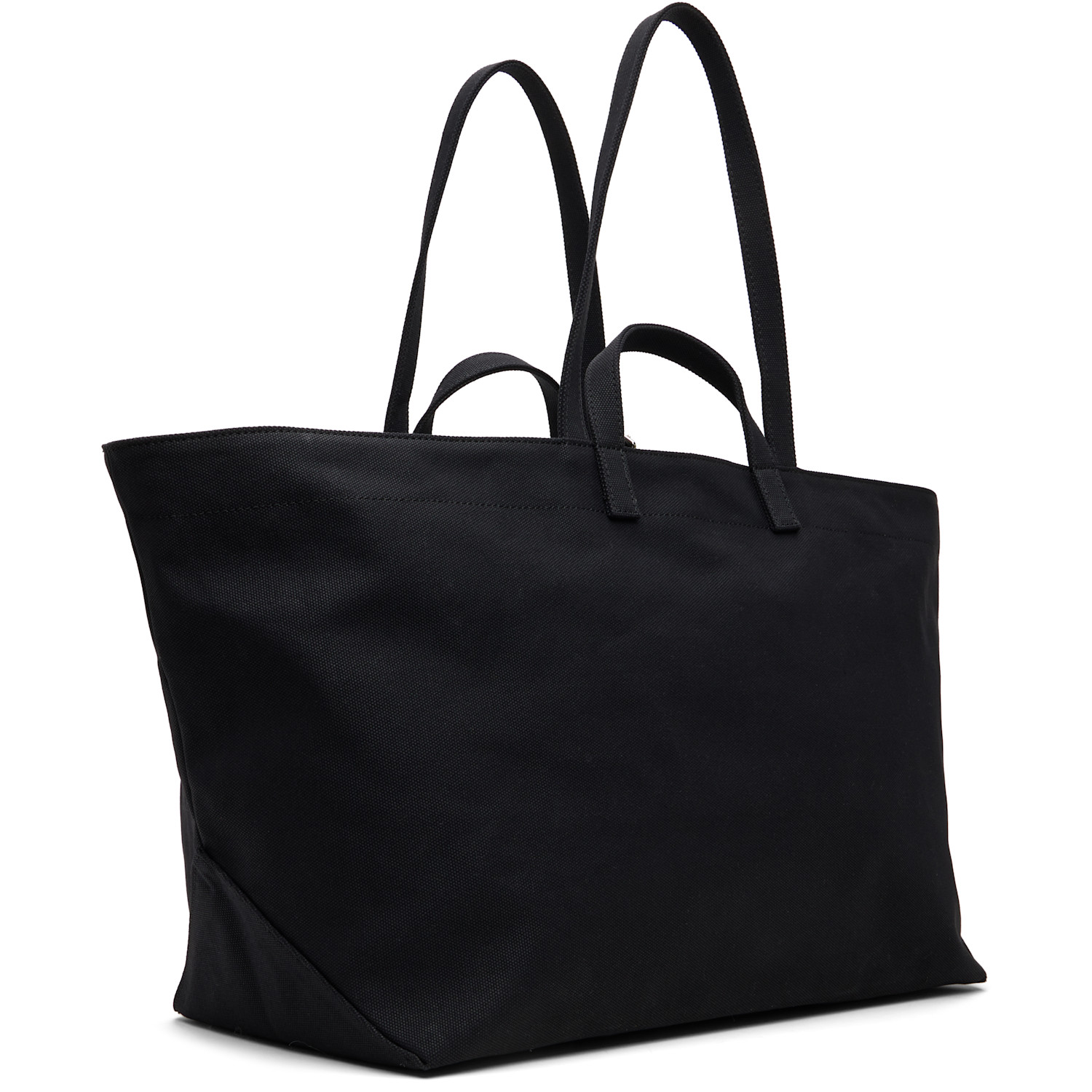  A.p.c. Black 'le Drummer' Toile Tote 