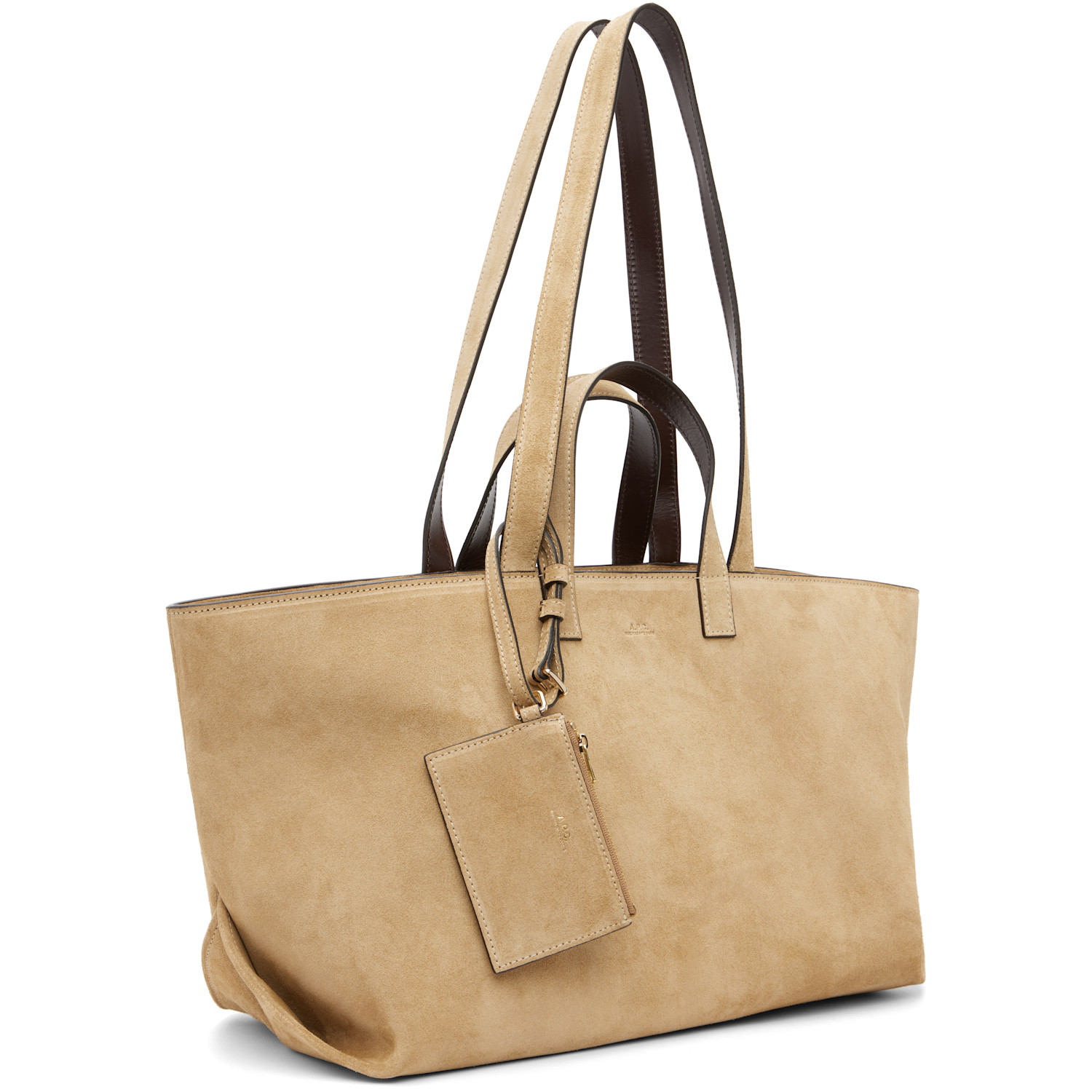  A.p.c. Beige 'le Drummer' Tote 