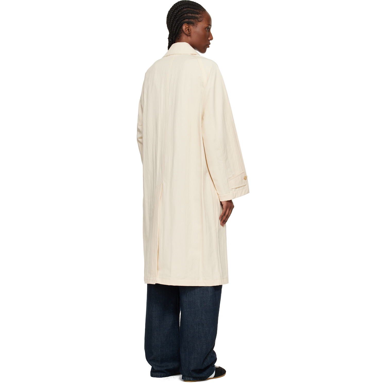  A.p.c. Beige Amy Mac Trench Coat 