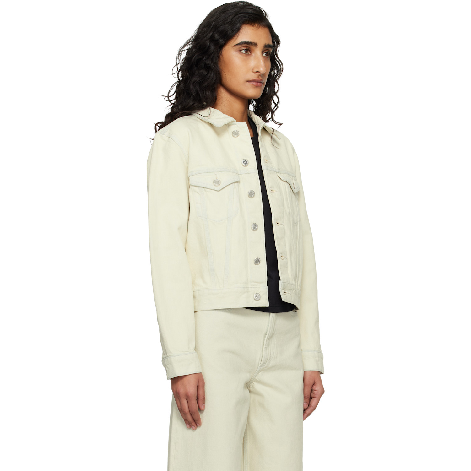  A.p.c. Off-white Dion Denim Jacket 