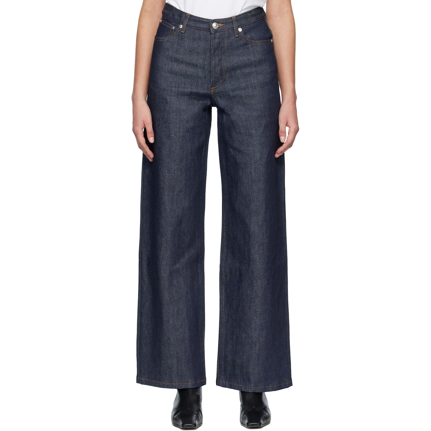 A.P.C. Navy Elisabeth Jeans
