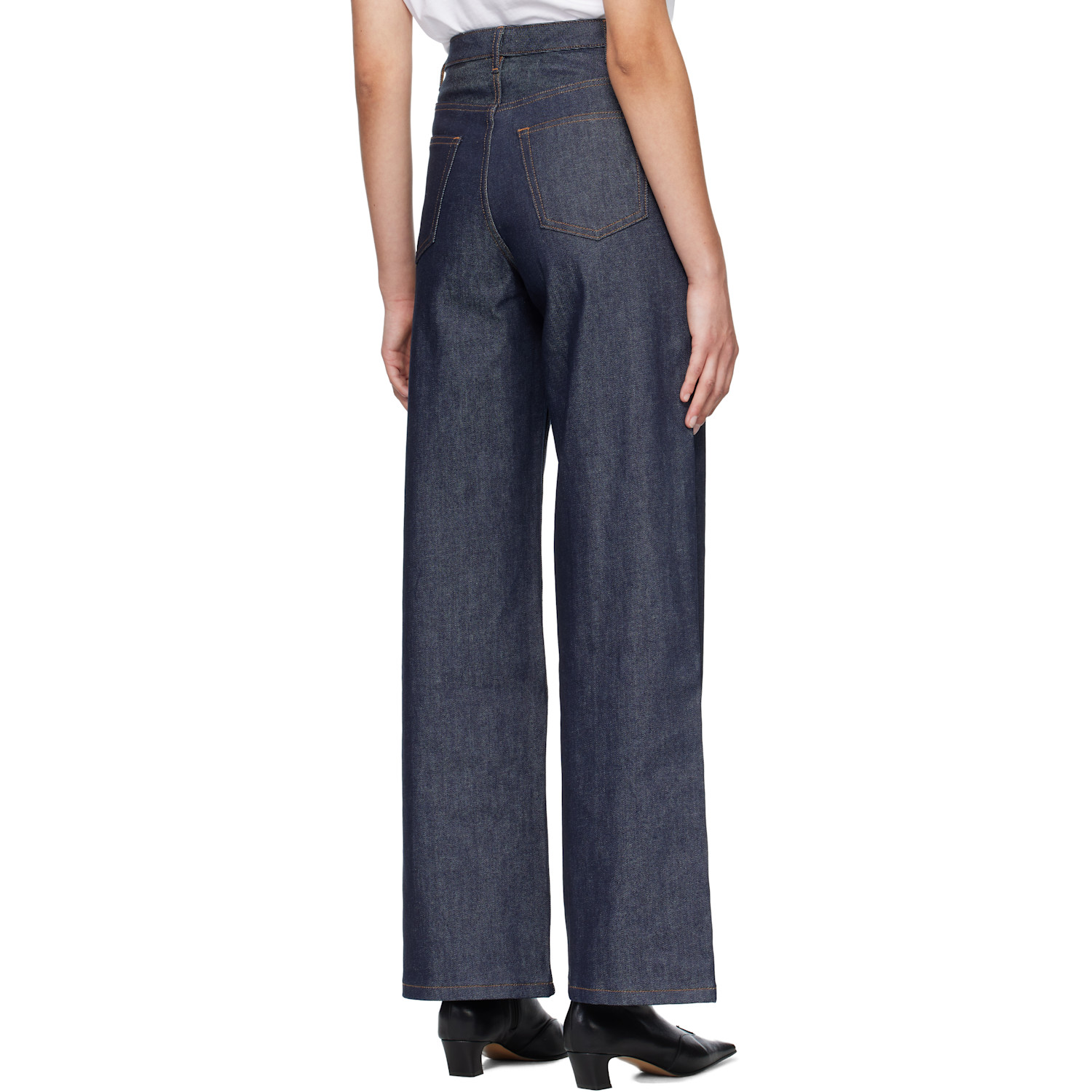  A.p.c. Navy Elisabeth Jeans 