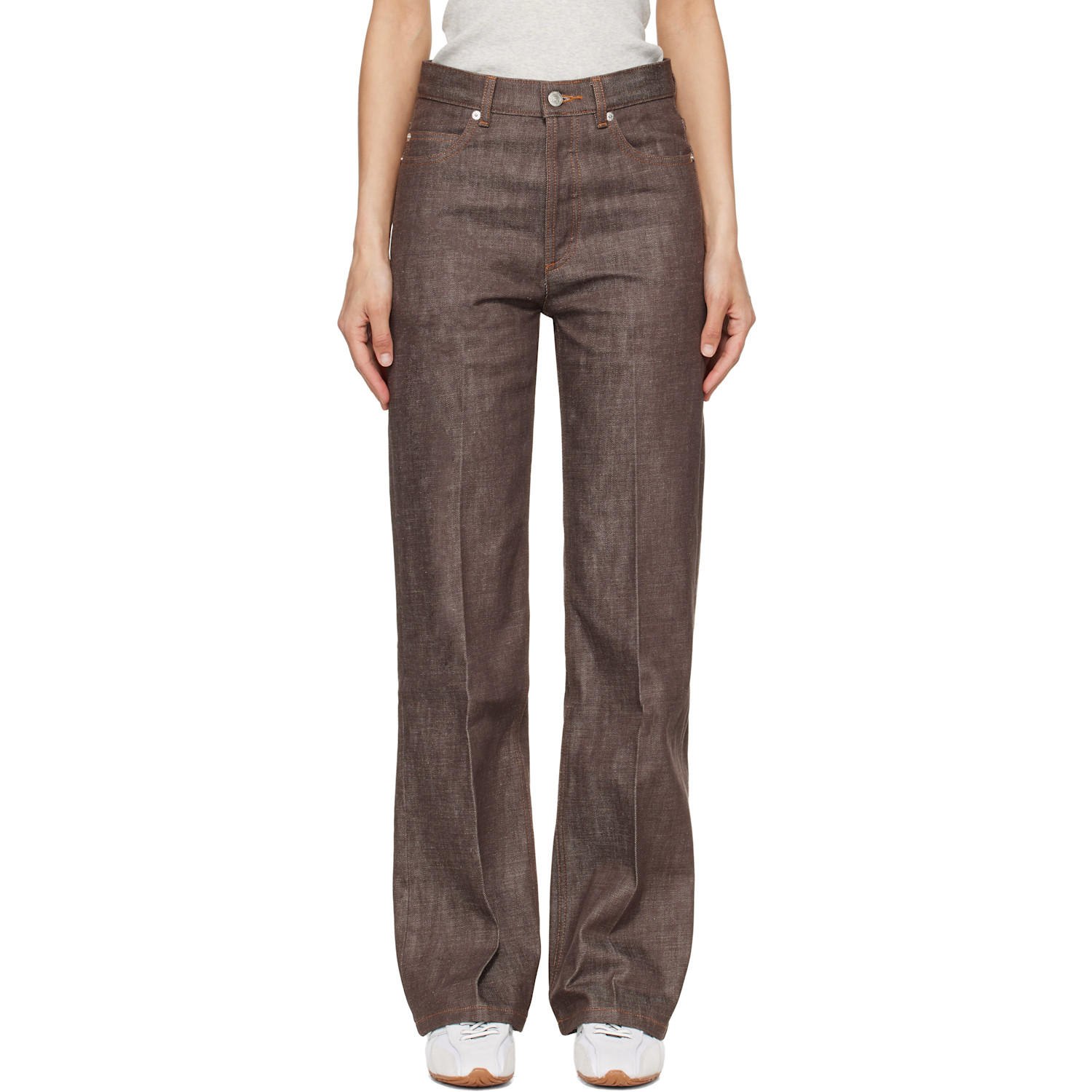 A.P.C. Brown Arno Jeans