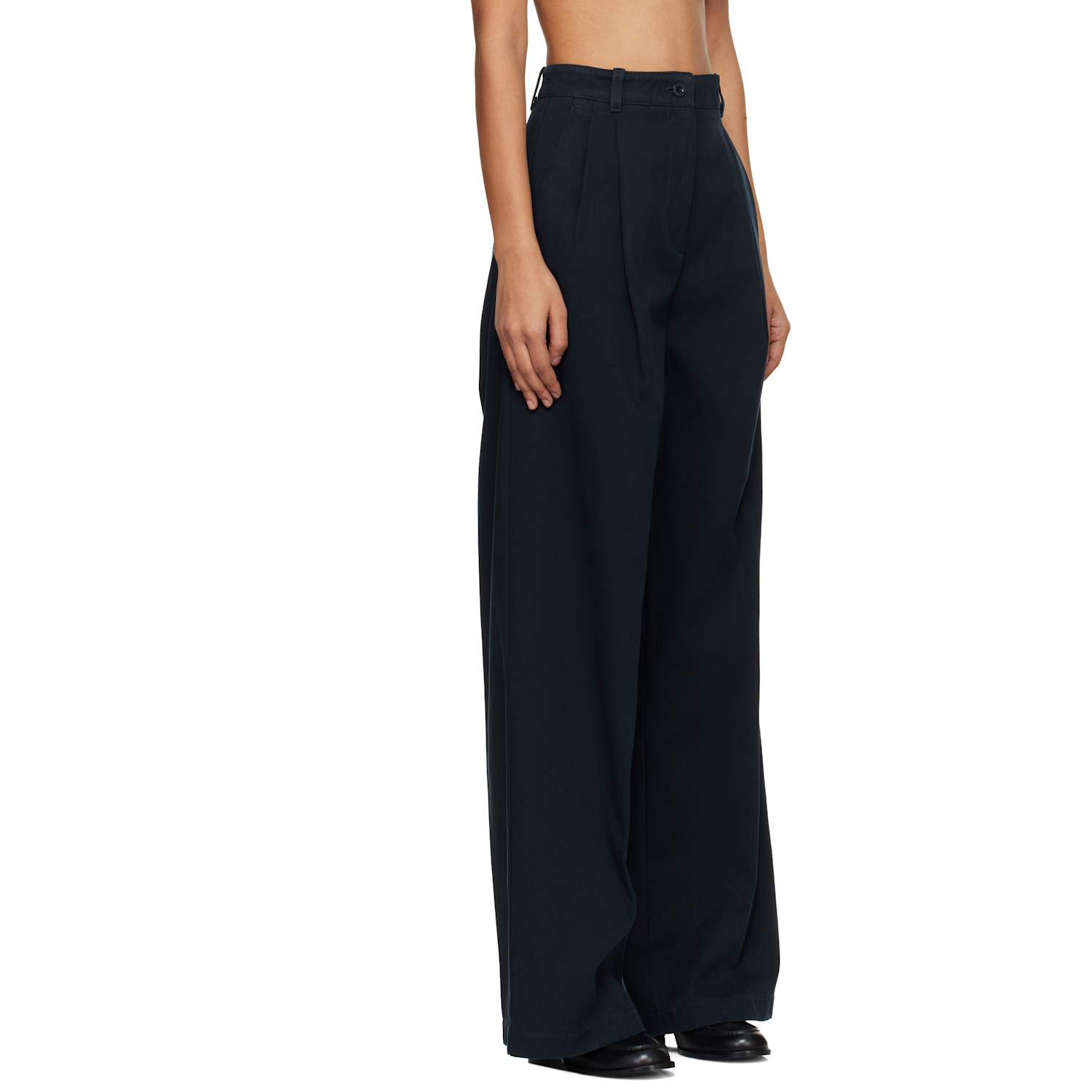  A.p.c. Navy Ginny Trousers 