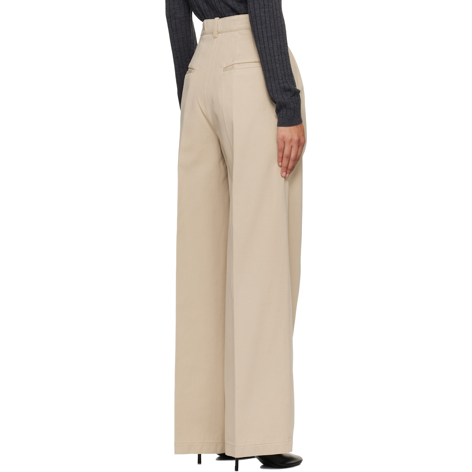  A.p.c. Beige Ginny Trousers 