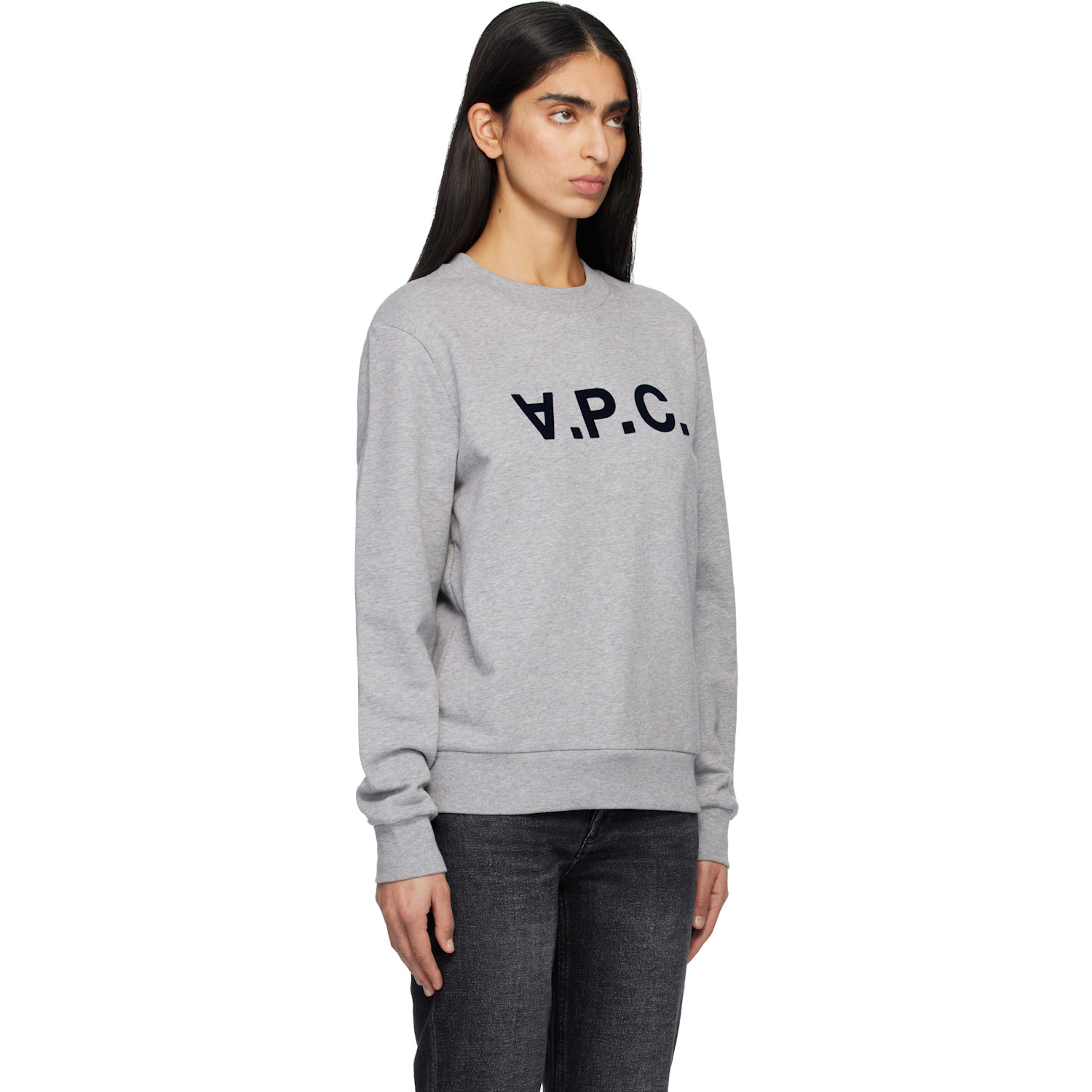  A.p.c. Gray Standard Grand 'vpc' Sweatshirt 