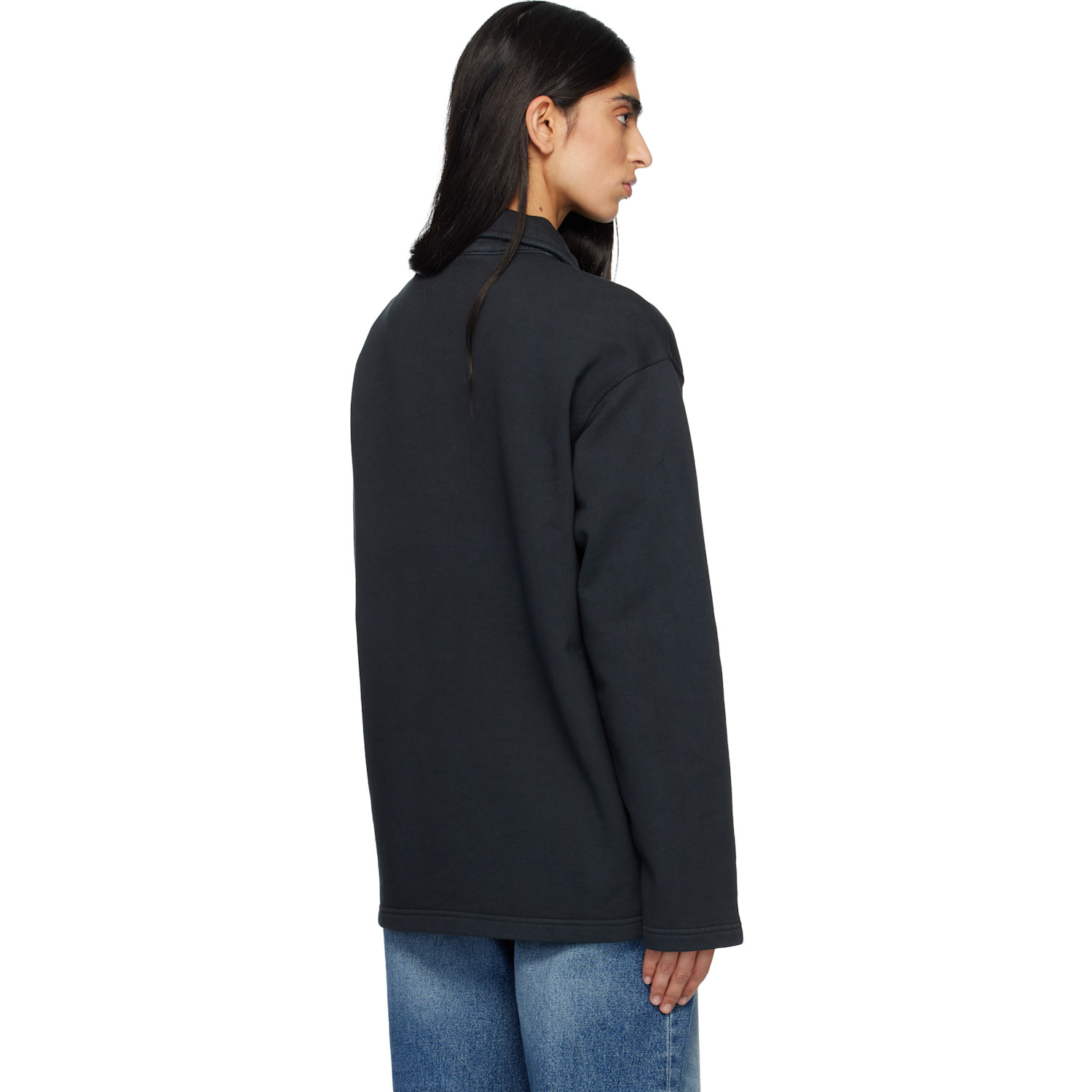  A.p.c. Black Long-sleeve Polo 